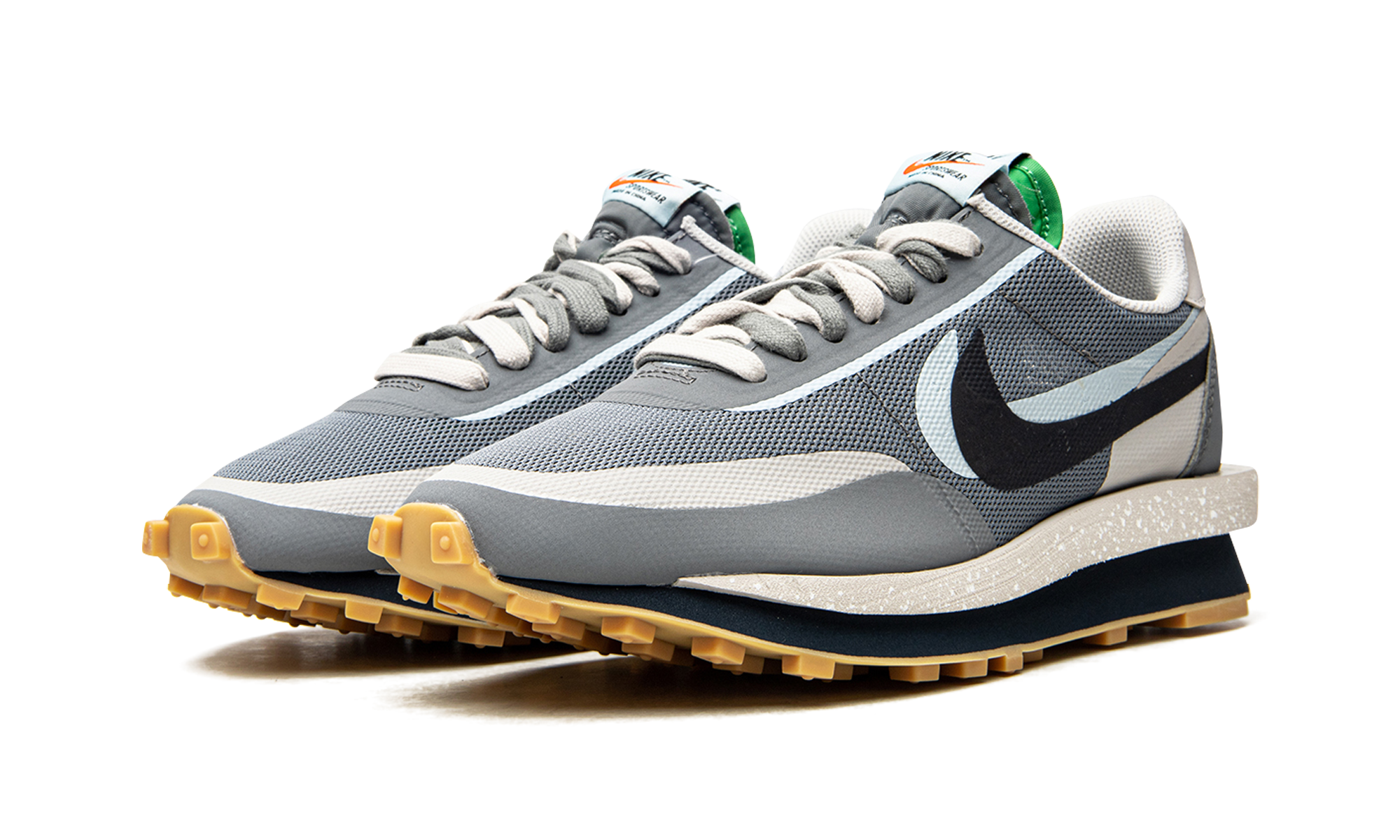 Nike LD Waffle sacai CLOT Kiss of Death 2 Cool Grey - resellguru.app