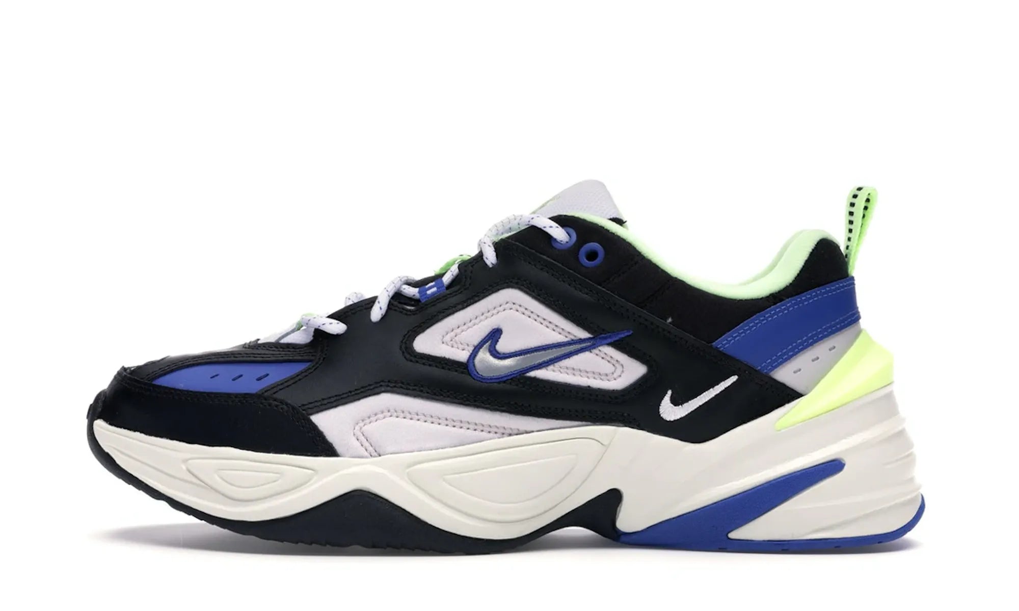 Nike M2K Tekno Black Royal Volt - resellguru.app