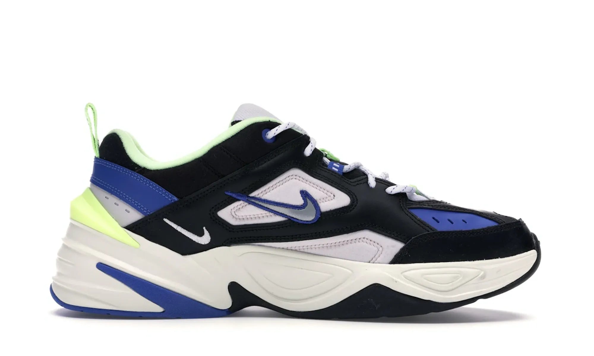 Nike M2K Tekno Black Royal Volt - resellguru.app