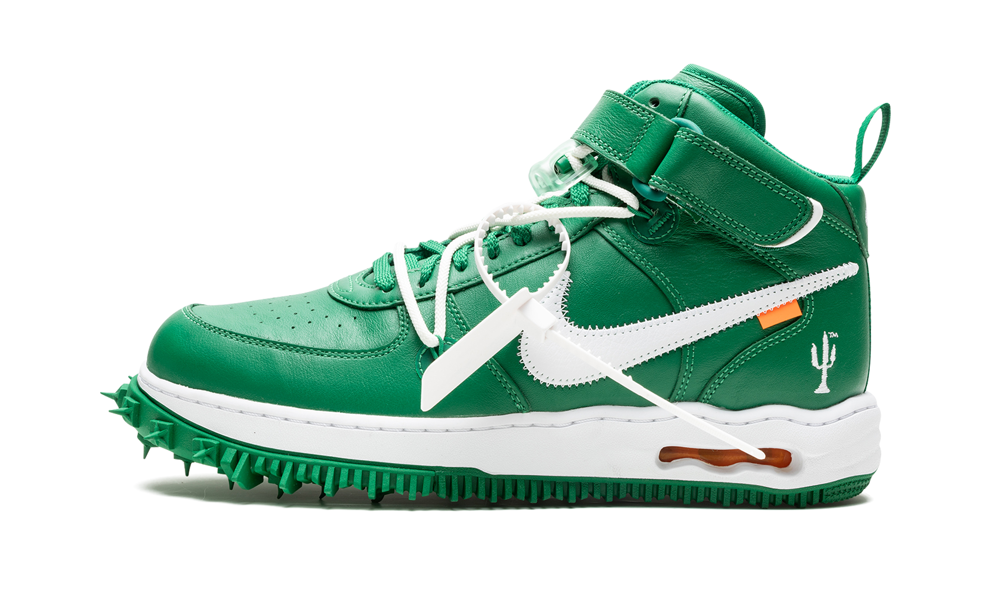 Nike Air Force 1 Mid Off-White Pine Green - resellguru.app