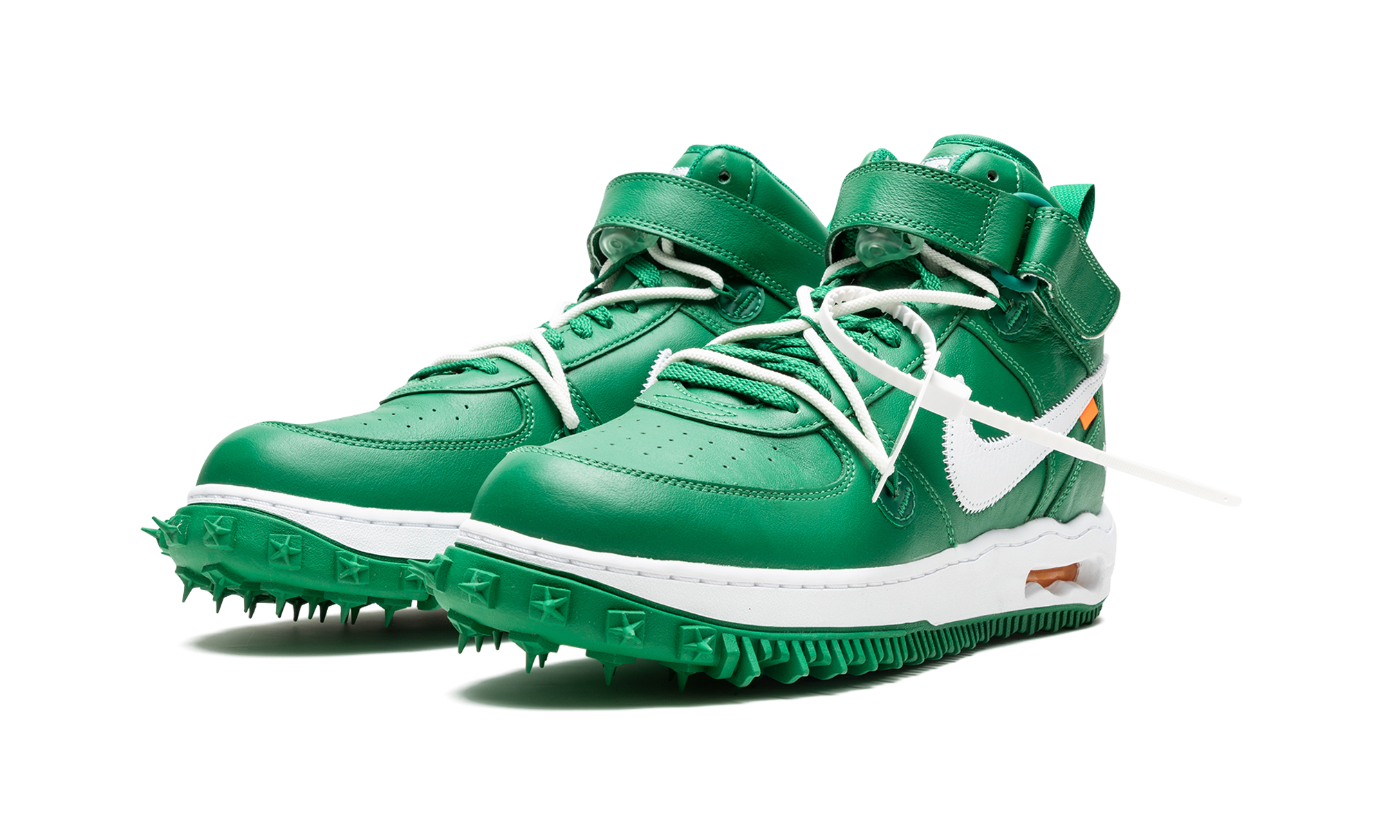 Nike Air Force 1 Mid Off-White Pine Green - resellguru.app