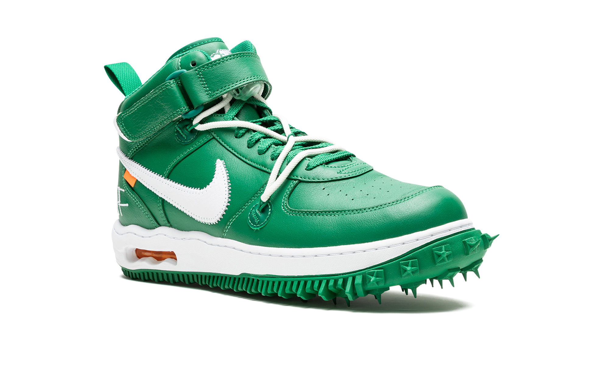 Nike Air Force 1 Mid Off-White Pine Green - resellguru.app