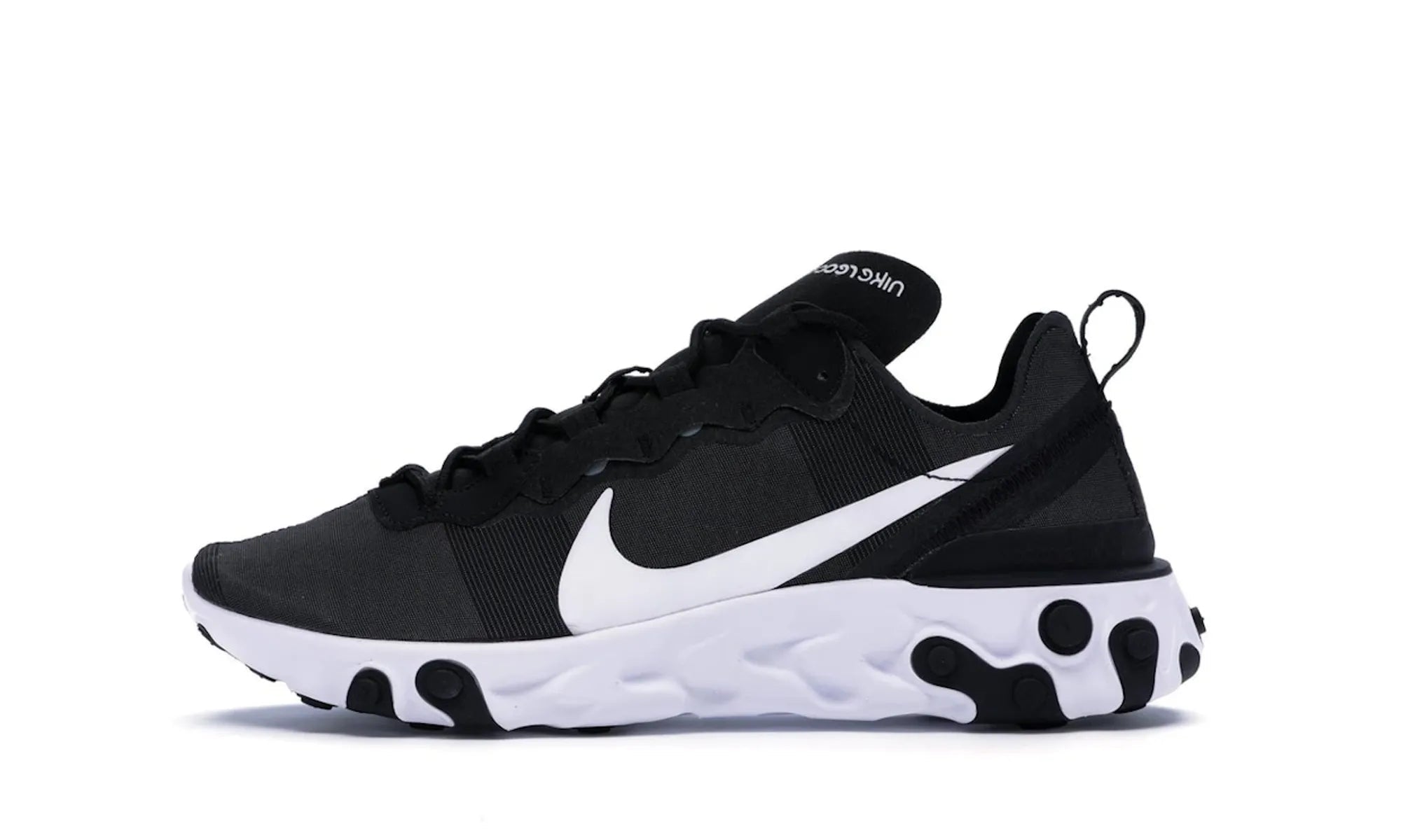 Nike React Element 55 Black White - resellguru.app