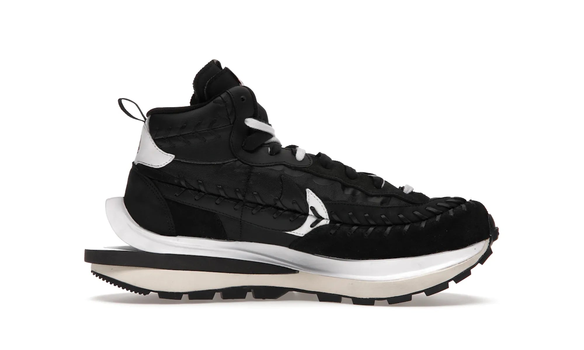 Nike Vaporwaffle sacai Jean Paul Gaultier Black White - resellguru.app
