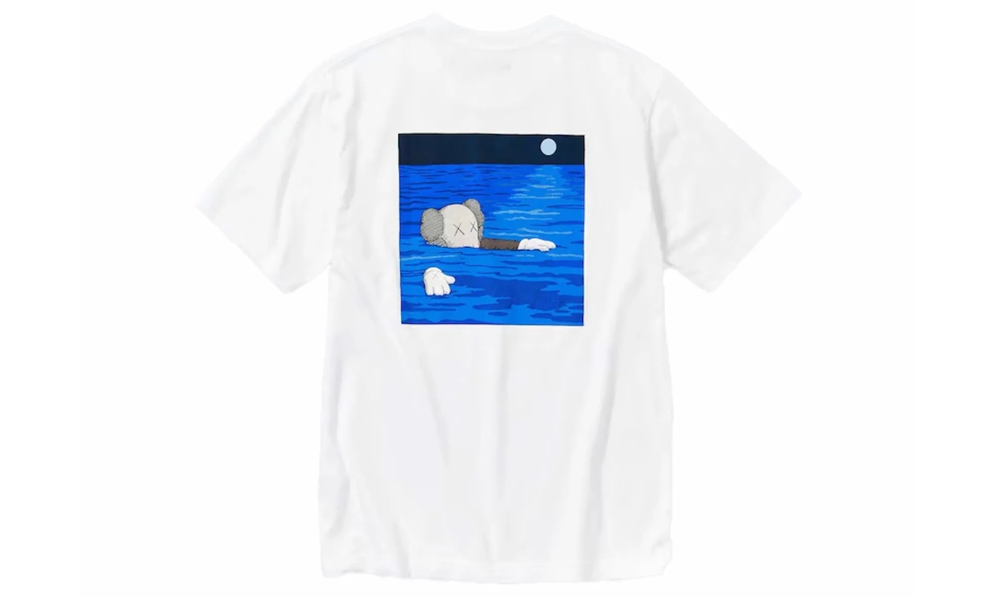KAWS x Uniqlo UT Short Sleeve Artbook Cover T-shirt (US Sizing) White - resellguru.app