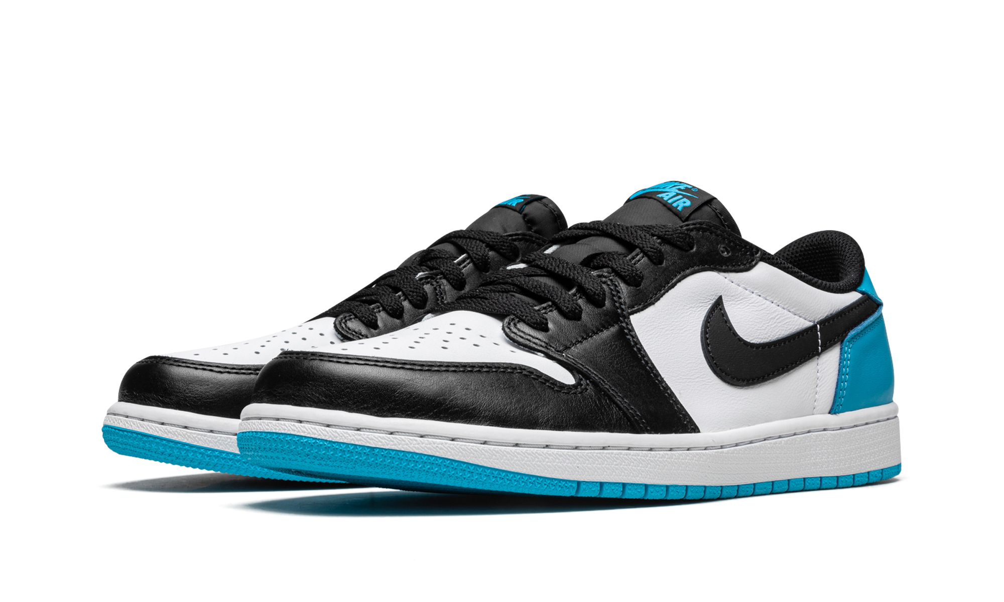 Air Jordan 1 Retro Low OG Black Dark Powder Blue - resellguru.app