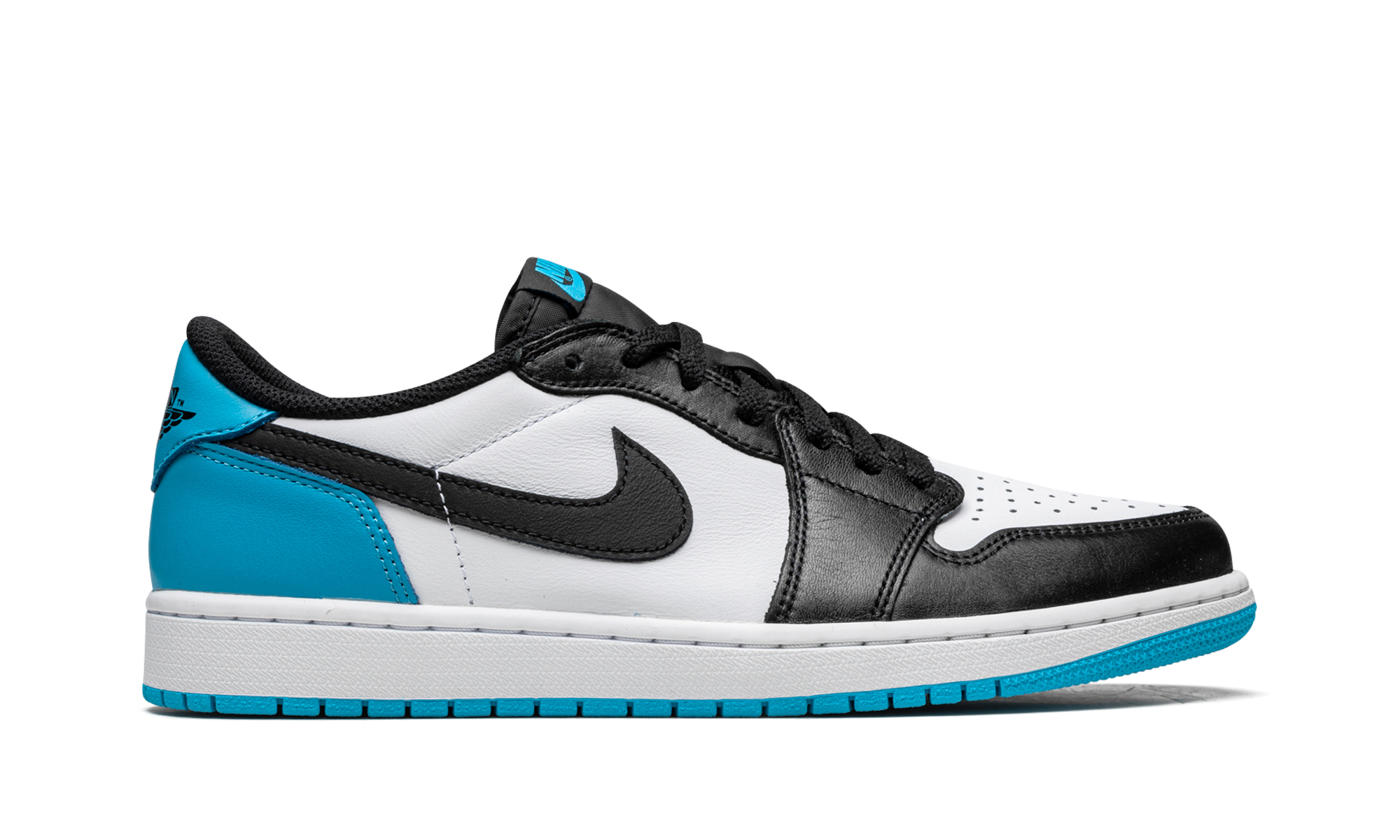 Air Jordan 1 Retro Low OG Black Dark Powder Blue - resellguru.app