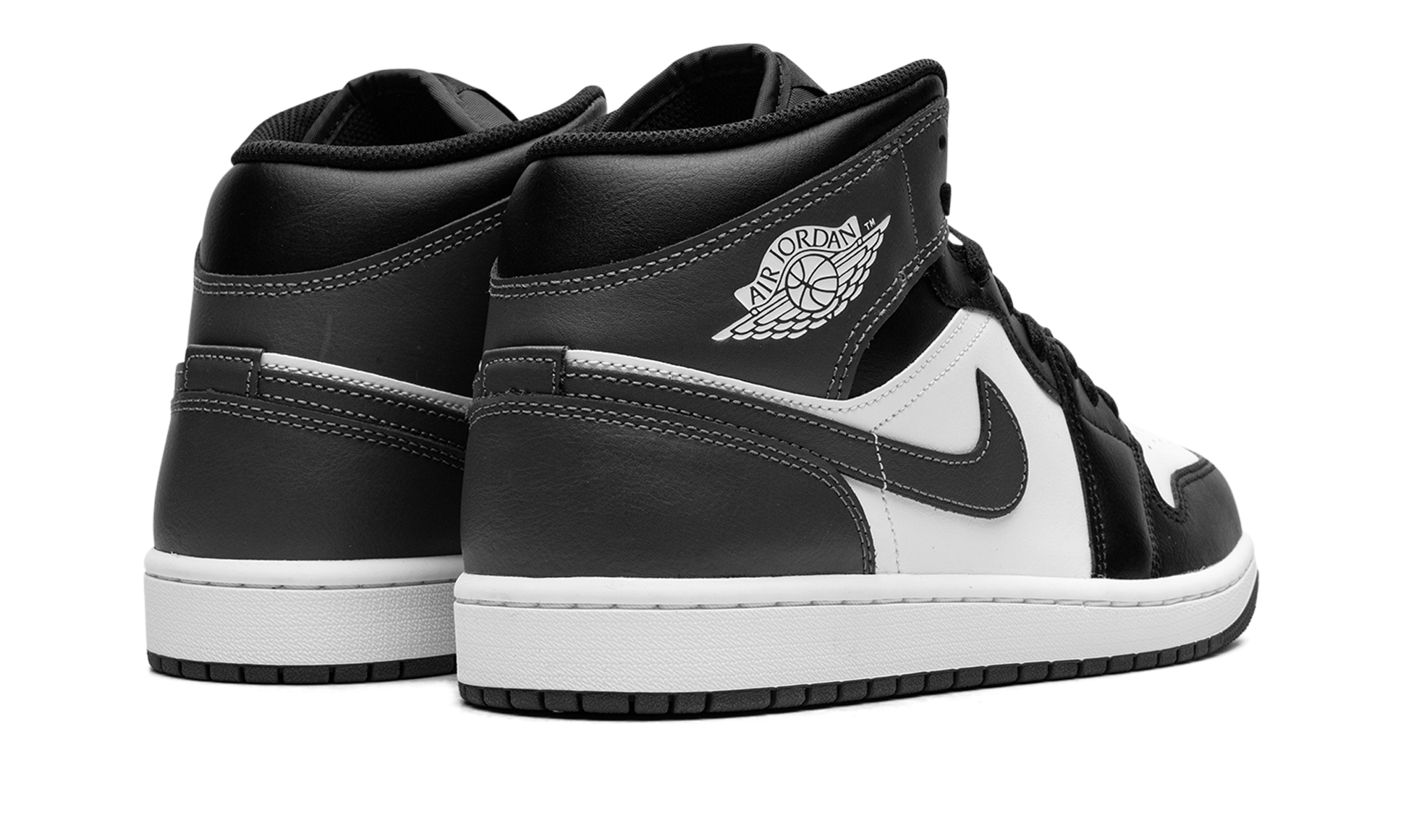 Air Jordan 1 Mid Black White Iron Grey - resellguru.app