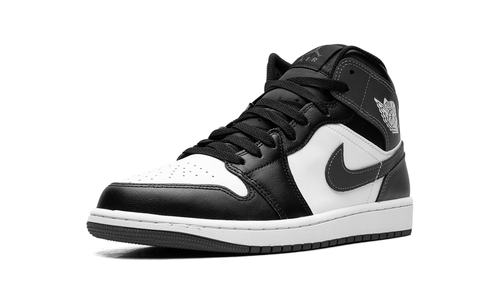 Air Jordan 1 Mid Black White Iron Grey - resellguru.app