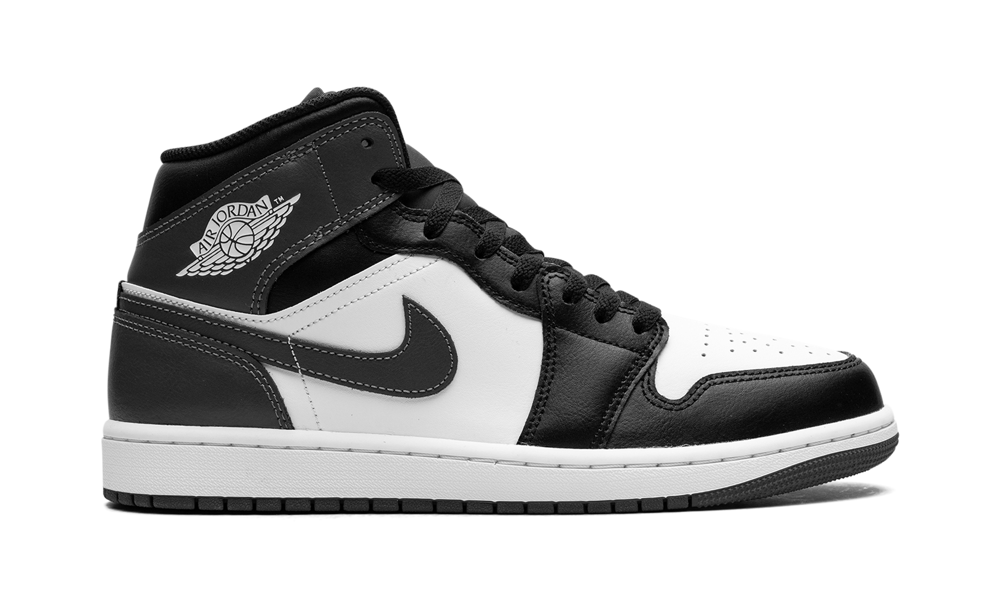 Air Jordan 1 Mid Black White Iron Grey - resellguru.app