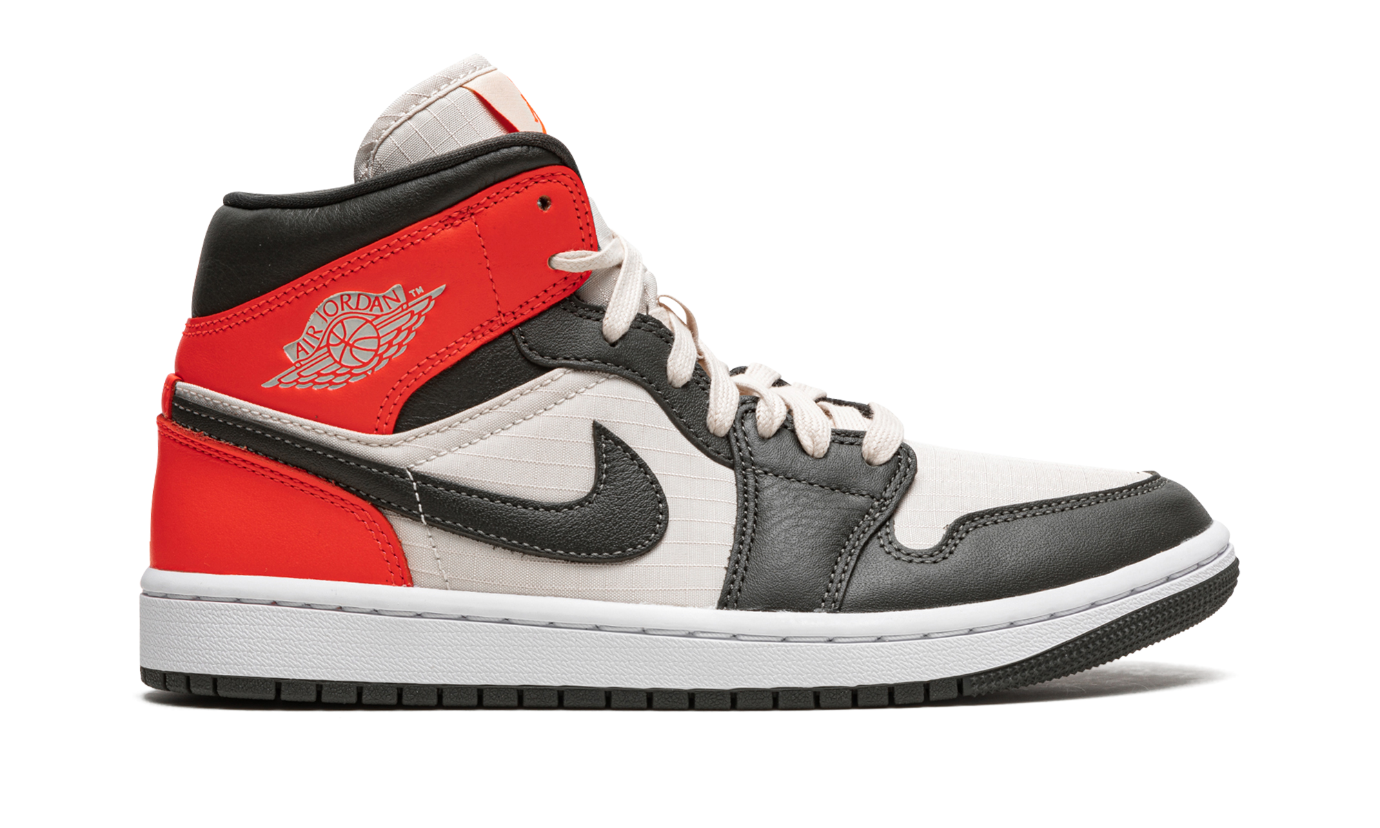 Air Jordan 1 Mid Newsprint Light Orewood Brown - resellguru.app