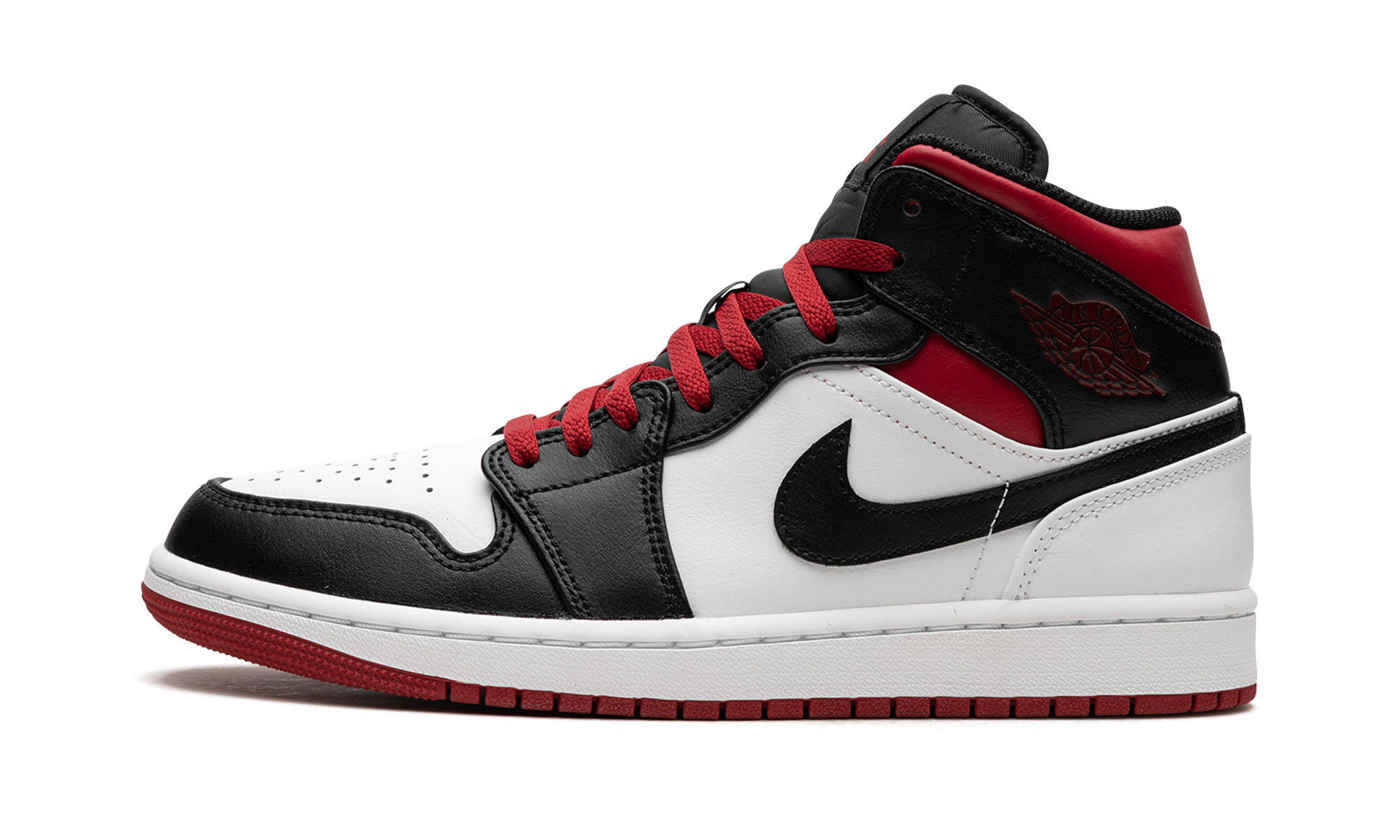 Air Jordan 1 Mid Gym Red Black Toe - resellguru.app