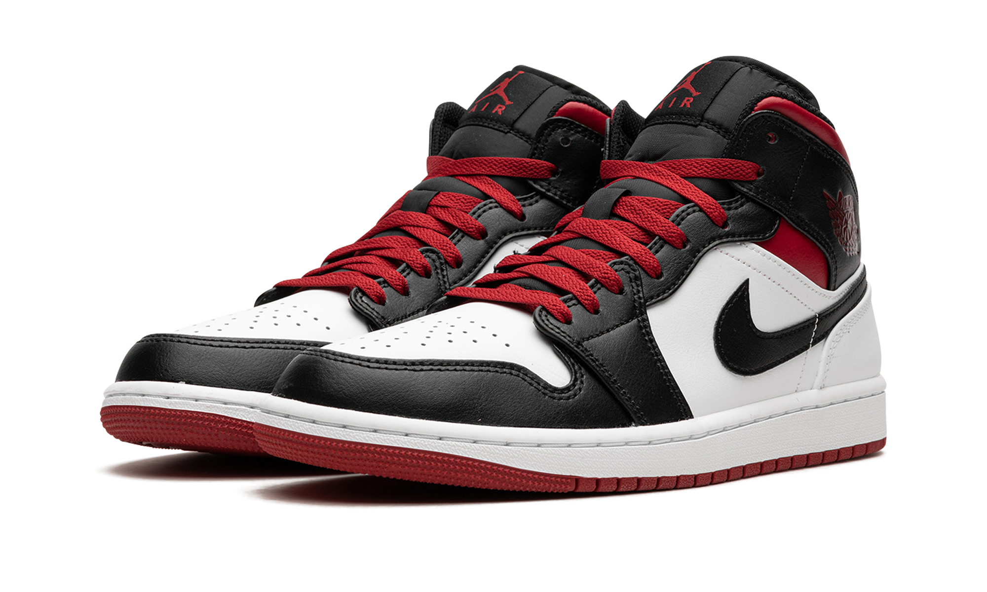 Air Jordan 1 Mid Gym Red Black Toe - resellguru.app