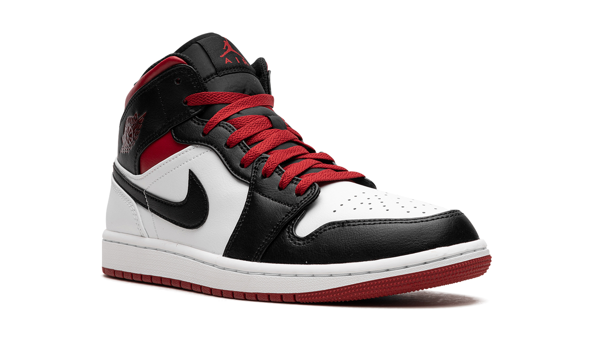 Air Jordan 1 Mid Gym Red Black Toe - resellguru.app