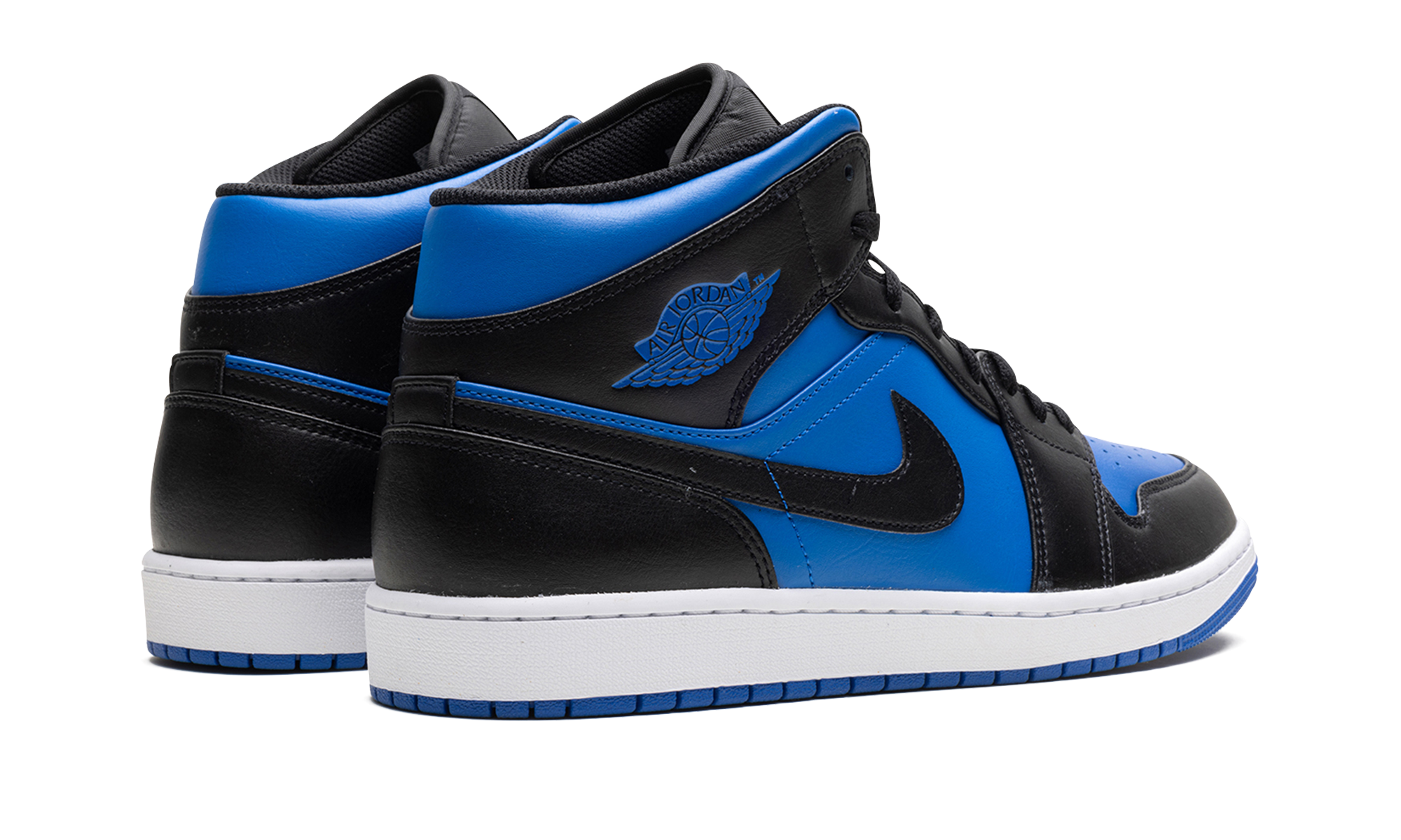 Air Jordan 1 Mid Black Royal Blue - resellguru.app