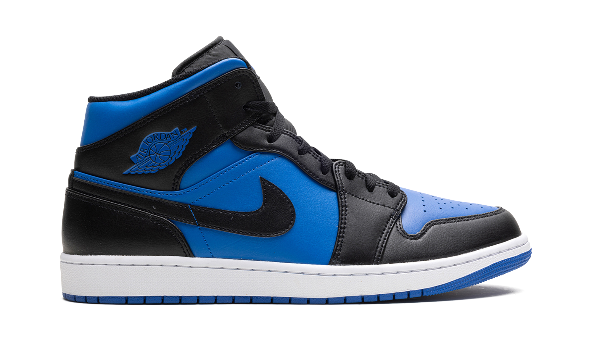 Air Jordan 1 Mid Black Royal Blue - resellguru.app
