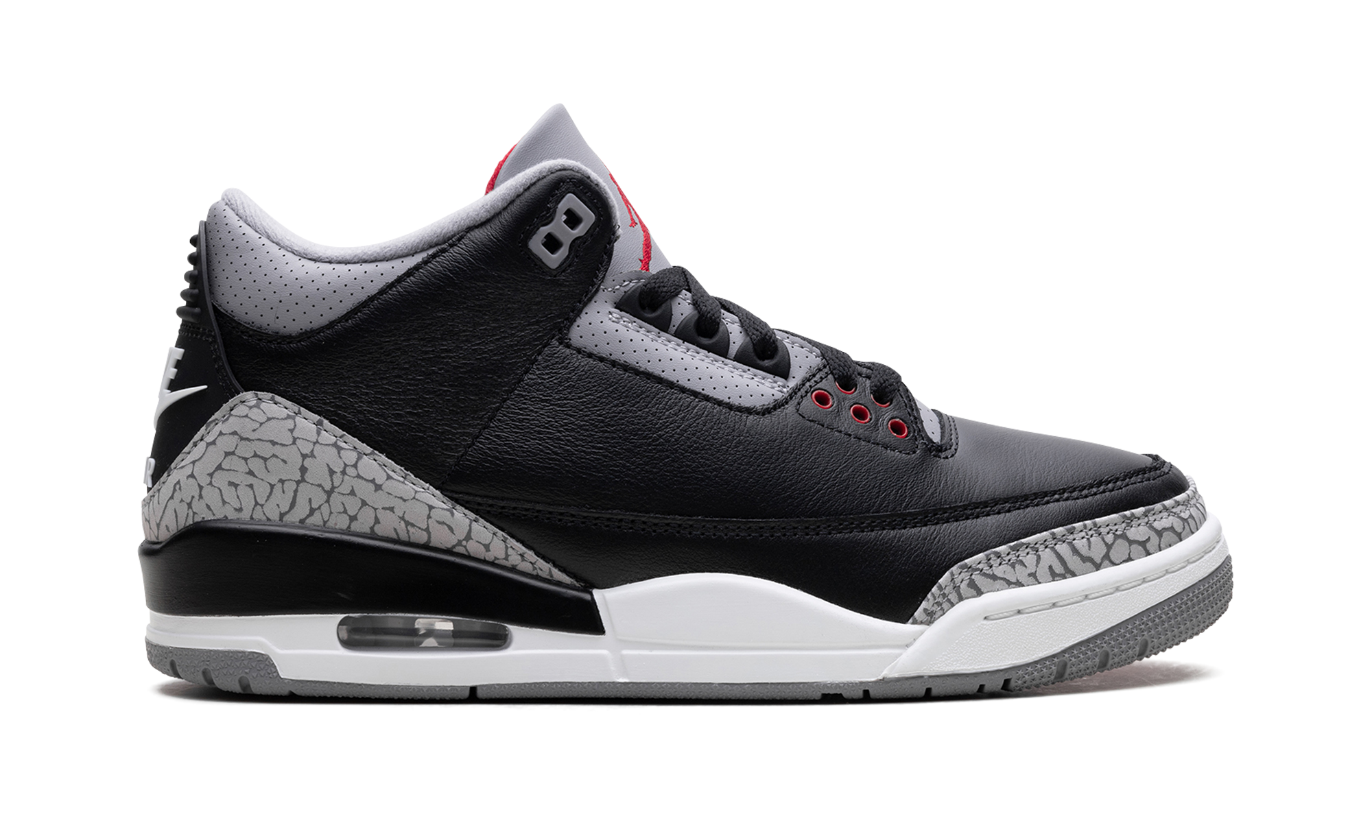 Air Jordan 3 Retro OG Black Cement (2024) - resellguru.app