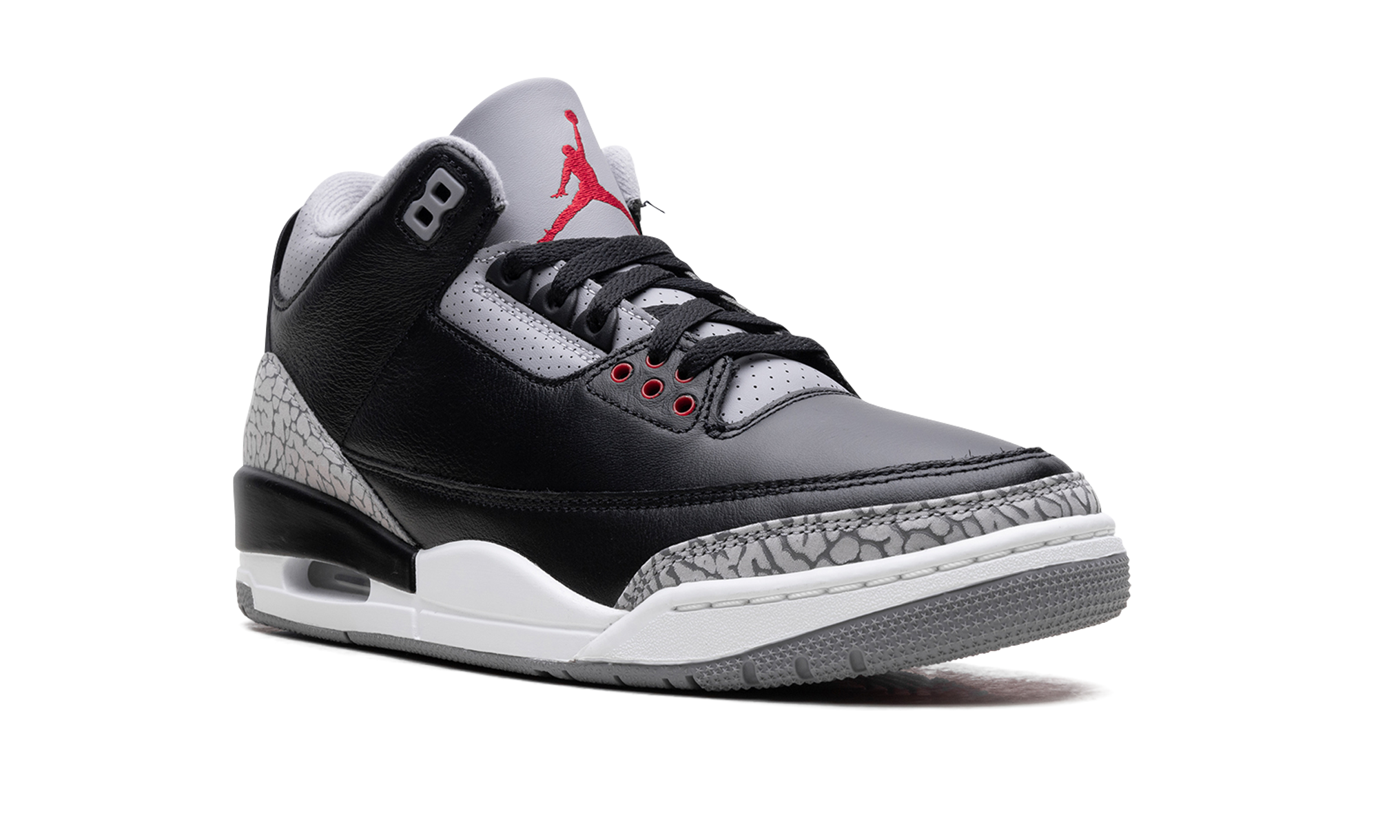 Air Jordan 3 Retro OG Black Cement (2024) - resellguru.app