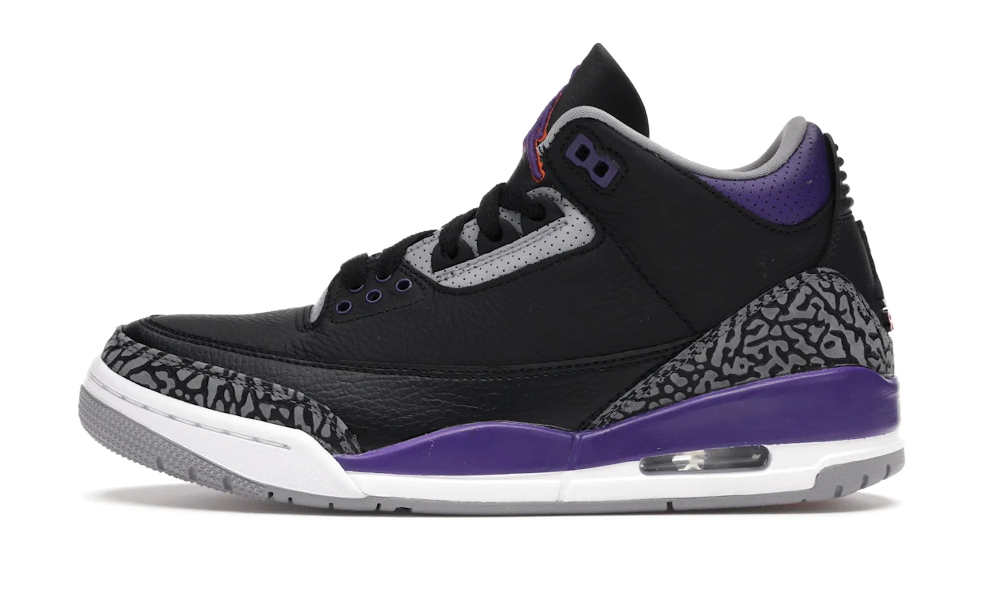 Air Jordan 3 Retro Black Court Purple - resellguru.app