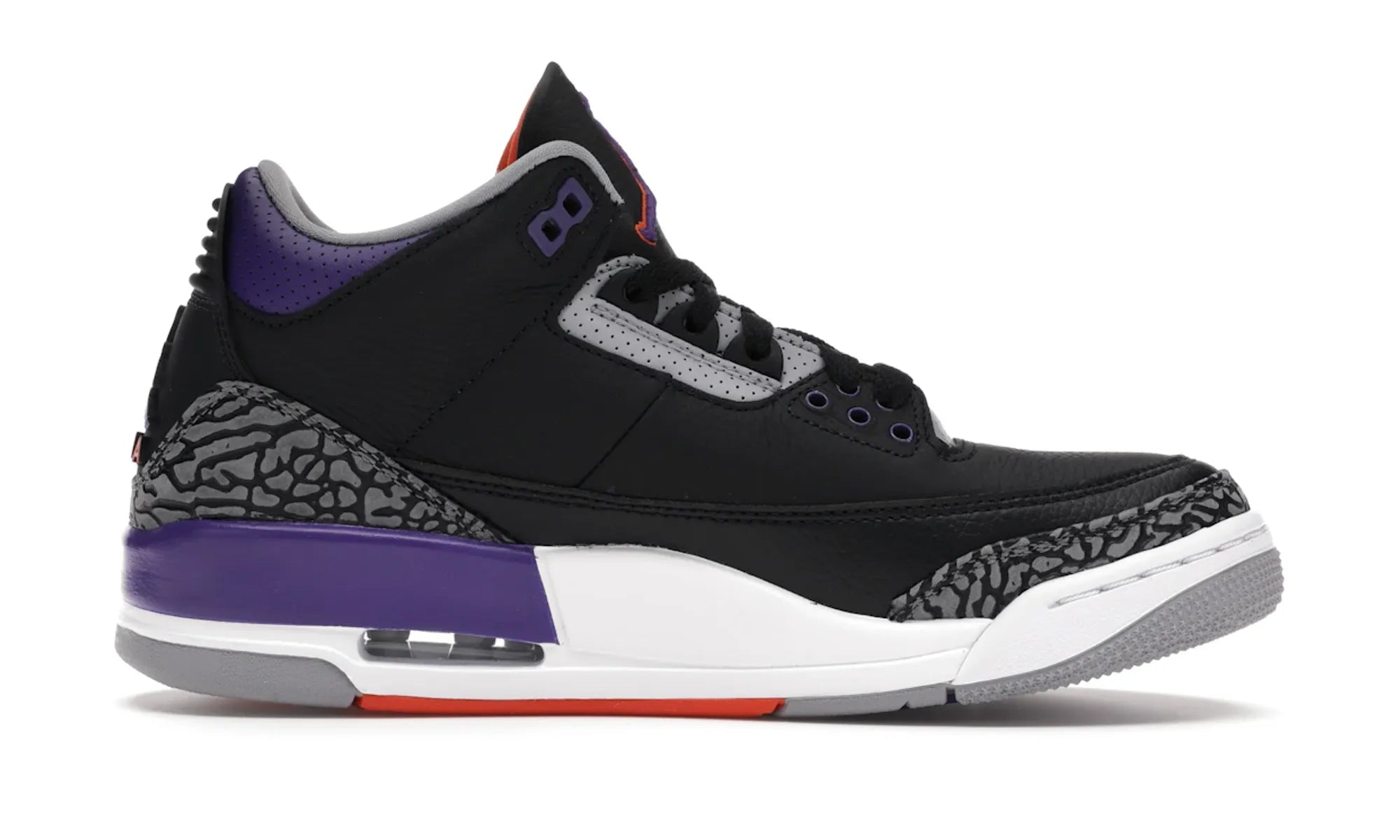 Air Jordan 3 Retro Black Court Purple - resellguru.app
