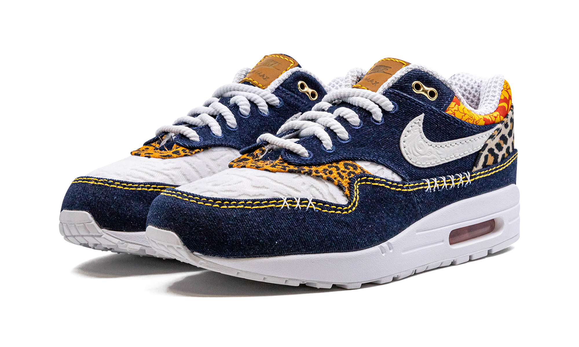 Nike Air Max 1 Premium Denim Leopard - resellguru.app