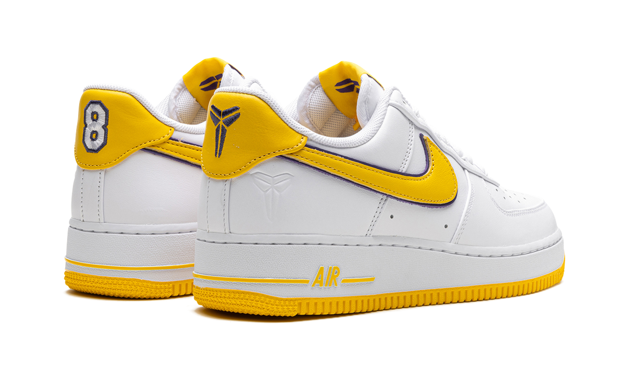 Nike Air Force 1 Low Retro QS Kobe Bryant Lakers Home - resellguru.app