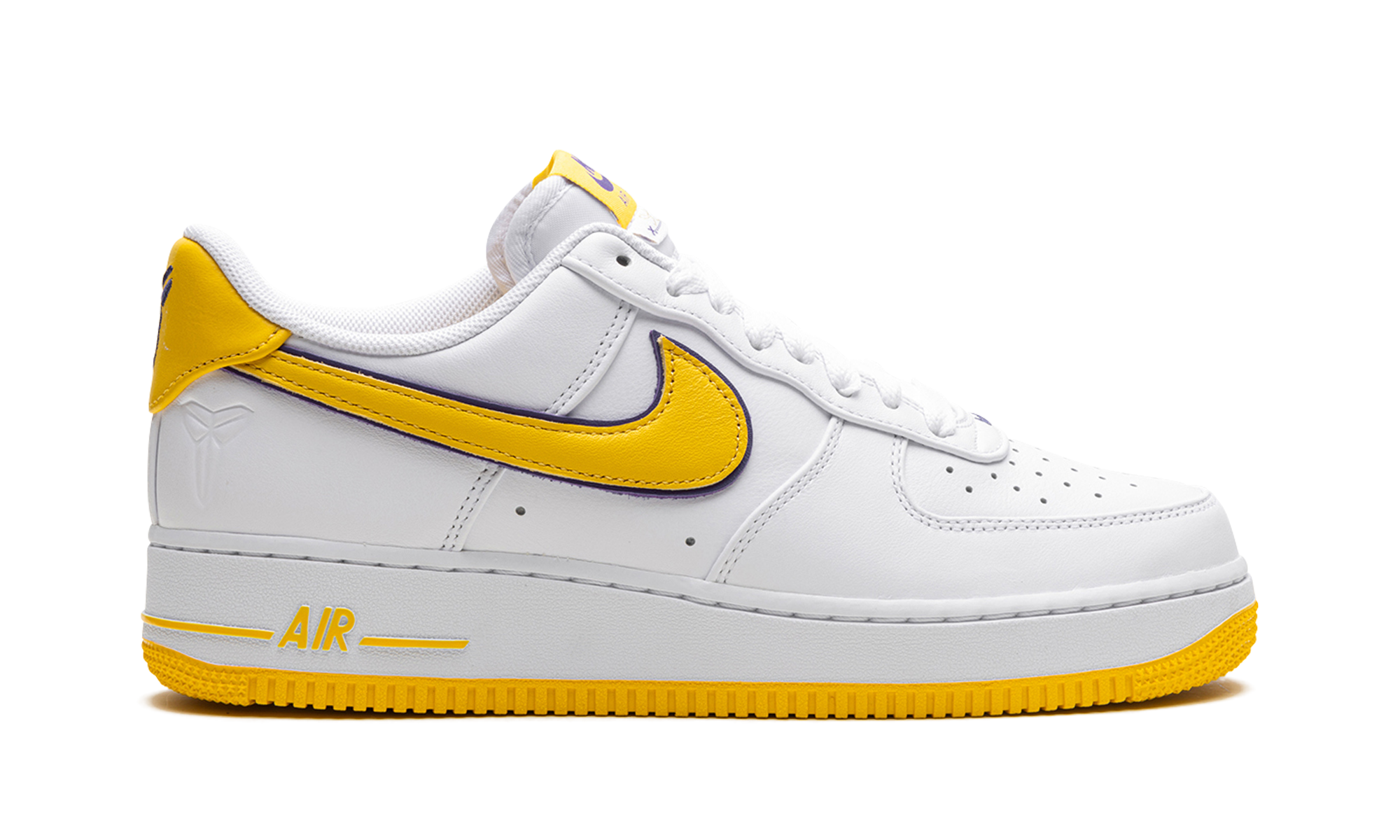 Nike Air Force 1 Low Retro QS Kobe Bryant Lakers Home - resellguru.app