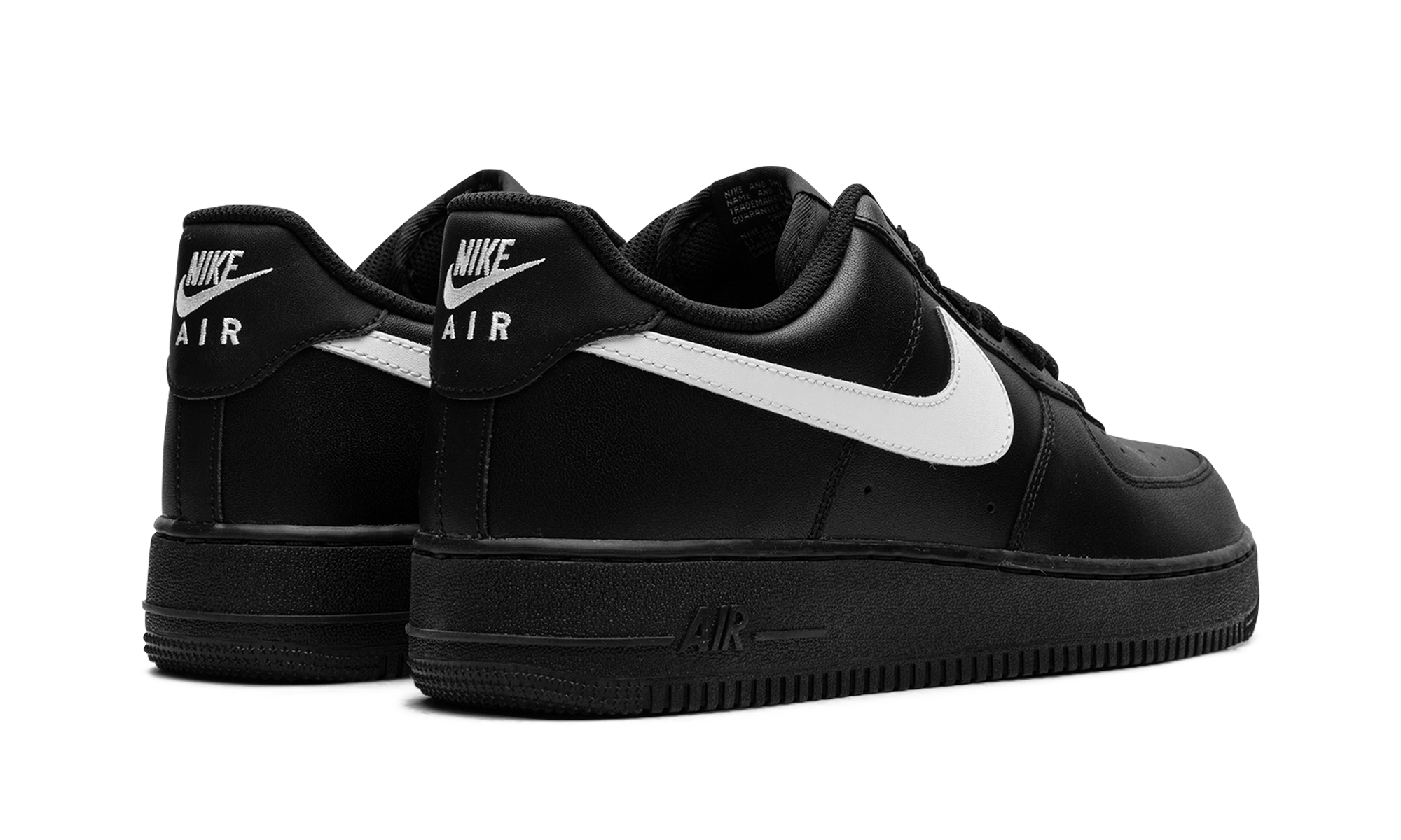 Nike Air Force 1 Low '07 Black White (2023) - resellguru.app