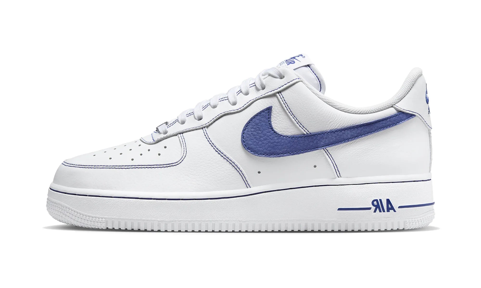 Nike Air Force 1 Low '07 LV8 White Deep Royal Blue - resellguru.app