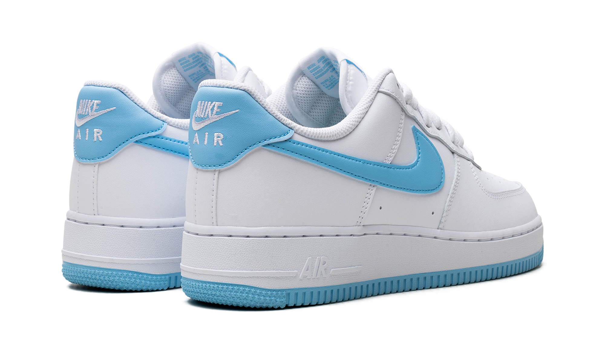 Nike Air Force 1 Low '07 White Aquarius Blue - resellguru.app