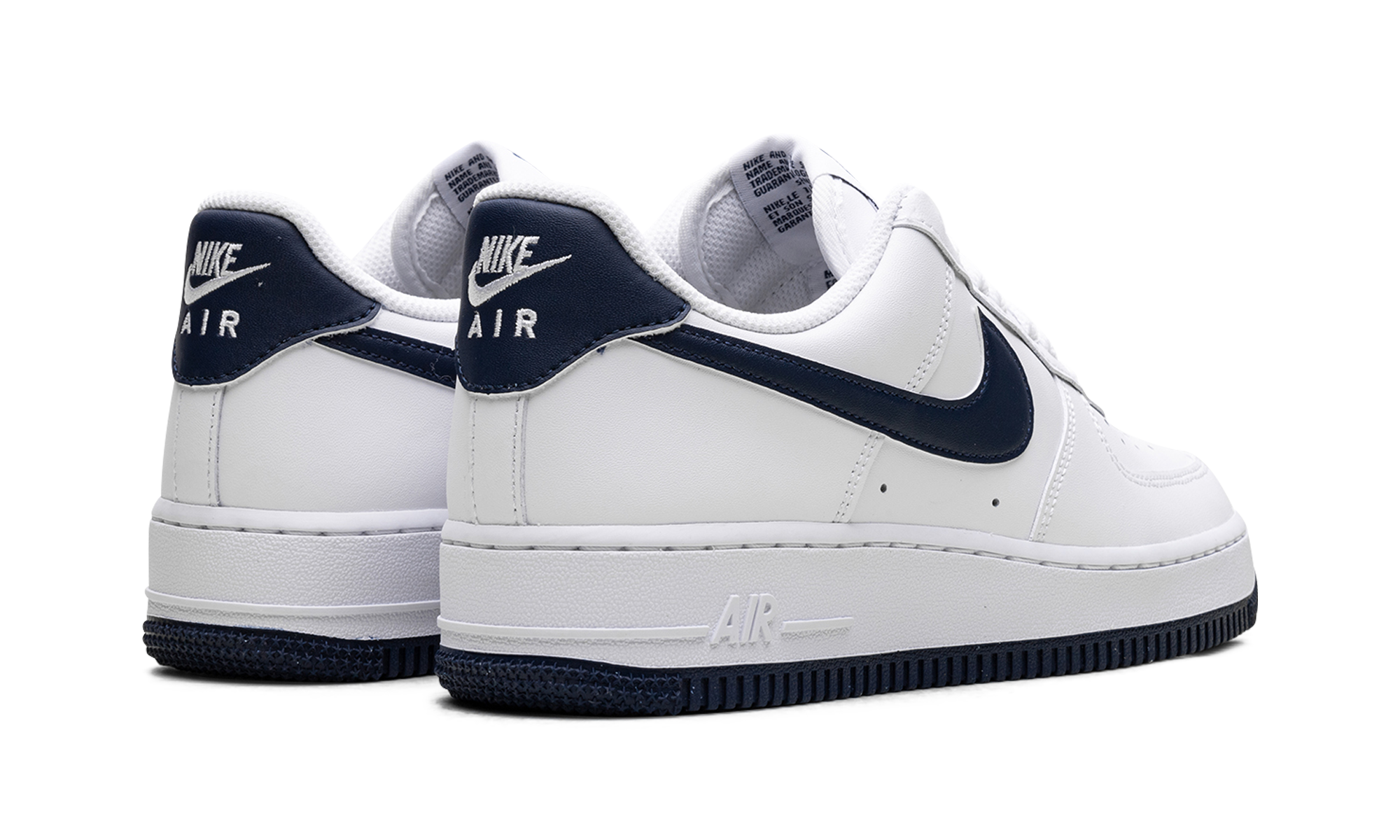 Nike Air Force 1 '07 White Midnight Navy (2024) - resellguru.app