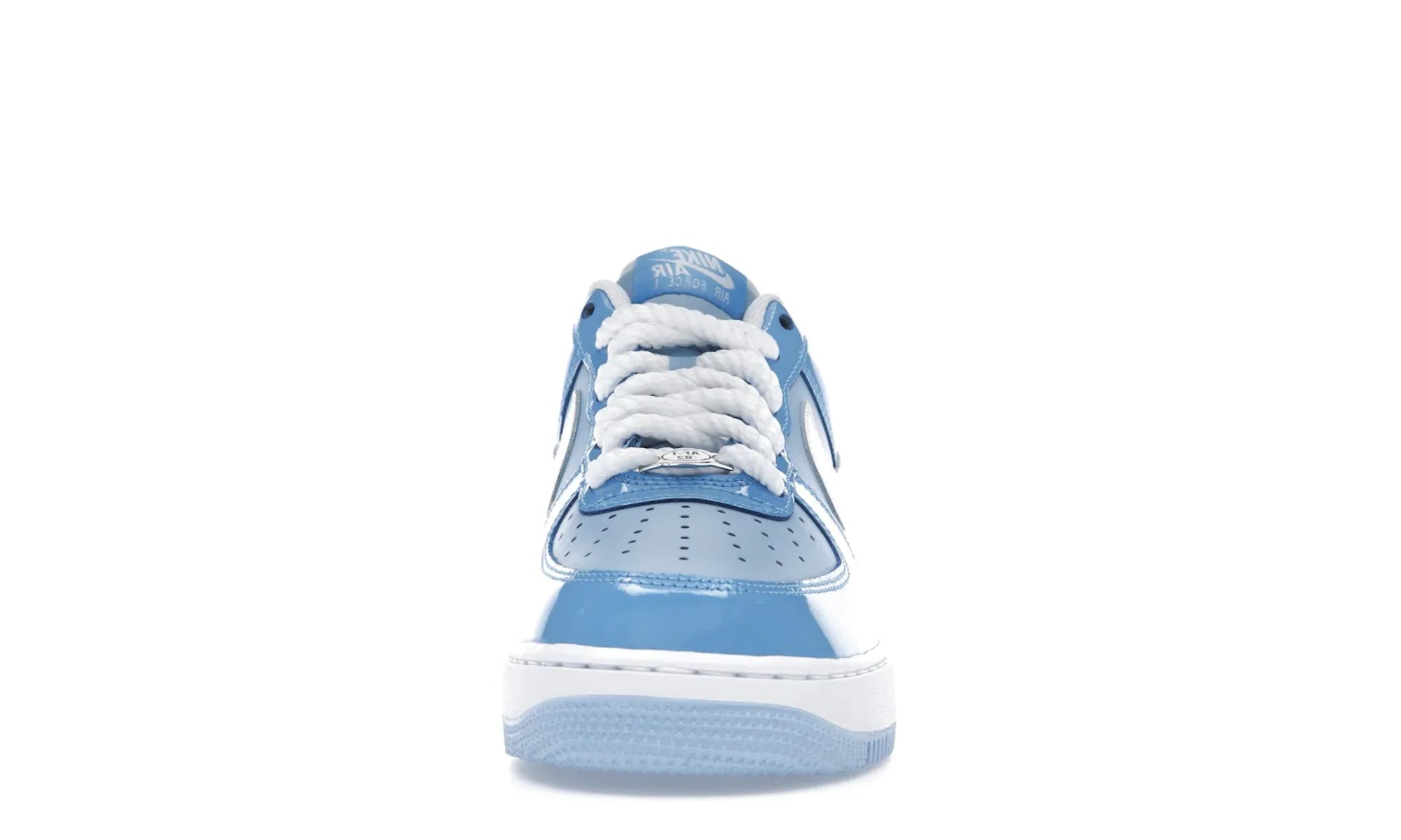Nike Air Force 1 Low '07 LV8 Phychic Blue White Patent - resellguru.app