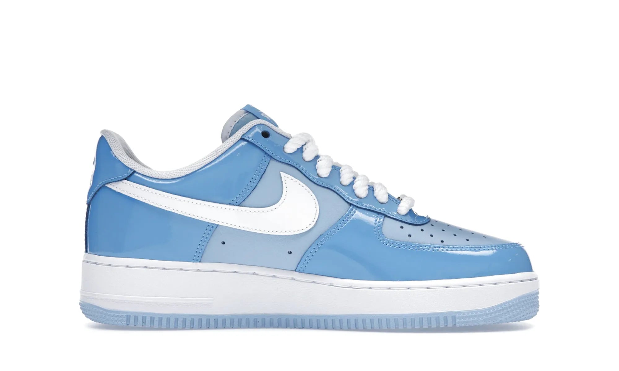 Nike Air Force 1 Low '07 LV8 Phychic Blue White Patent - resellguru.app