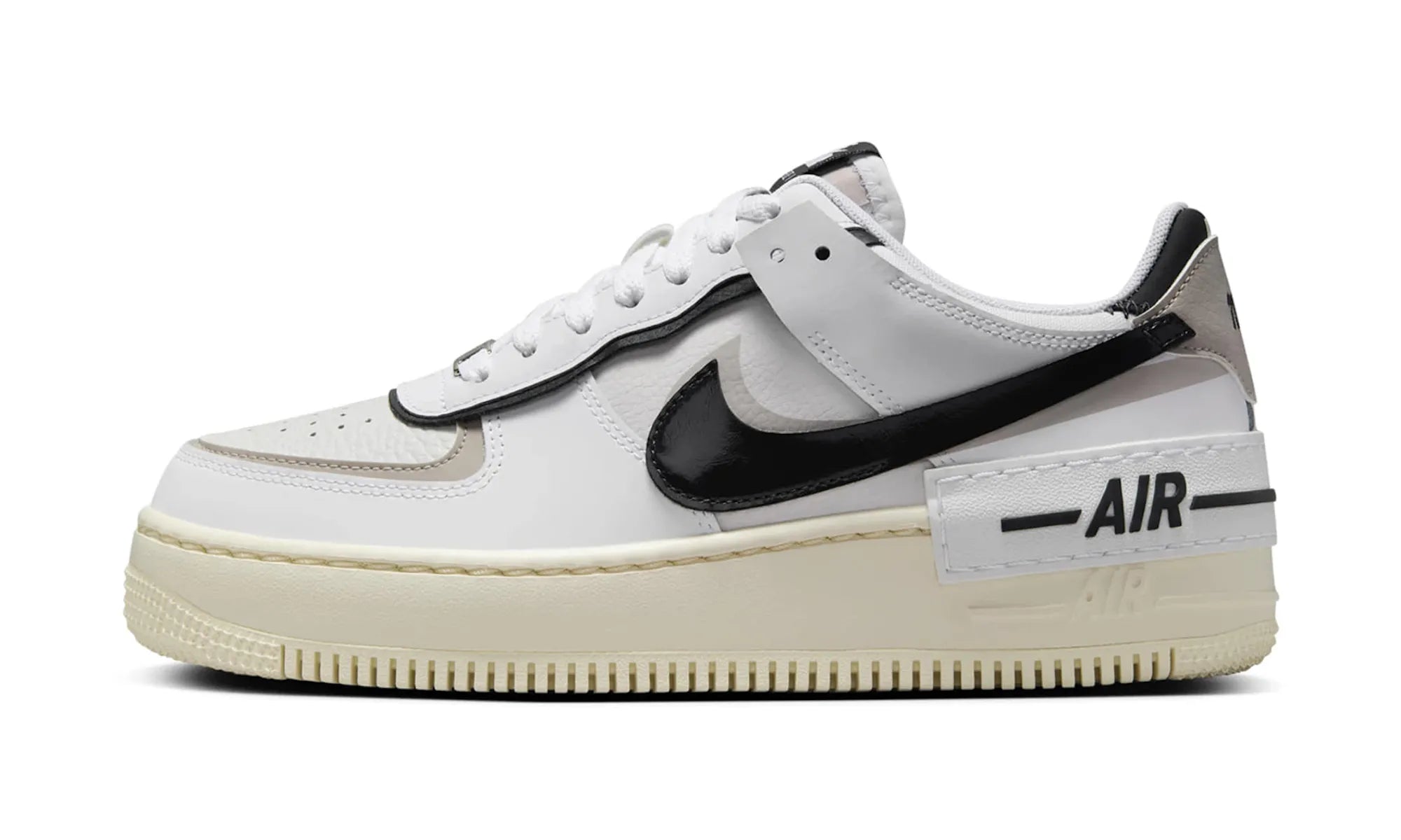 Nike Air Force Low Shadow White College Grey Platinum Tint Off Noir