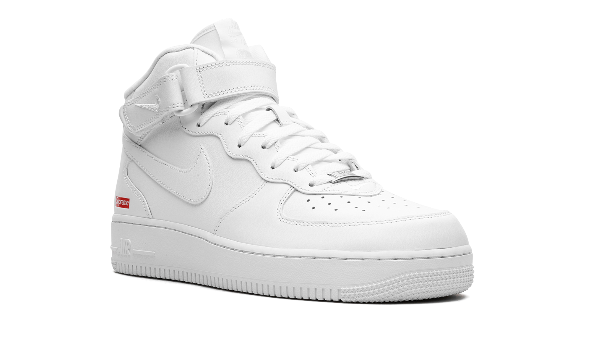 Nike Air Force 1 Mid Supreme White - resellguru.app
