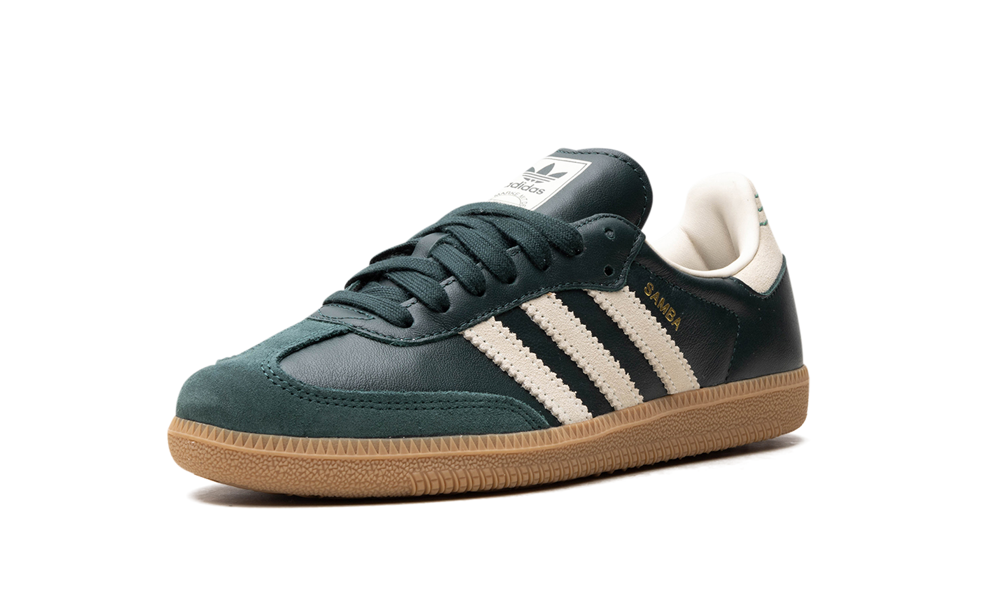 Adidas Samba OG Shadow Green Cream White Gold Metallic - resellguru.app
