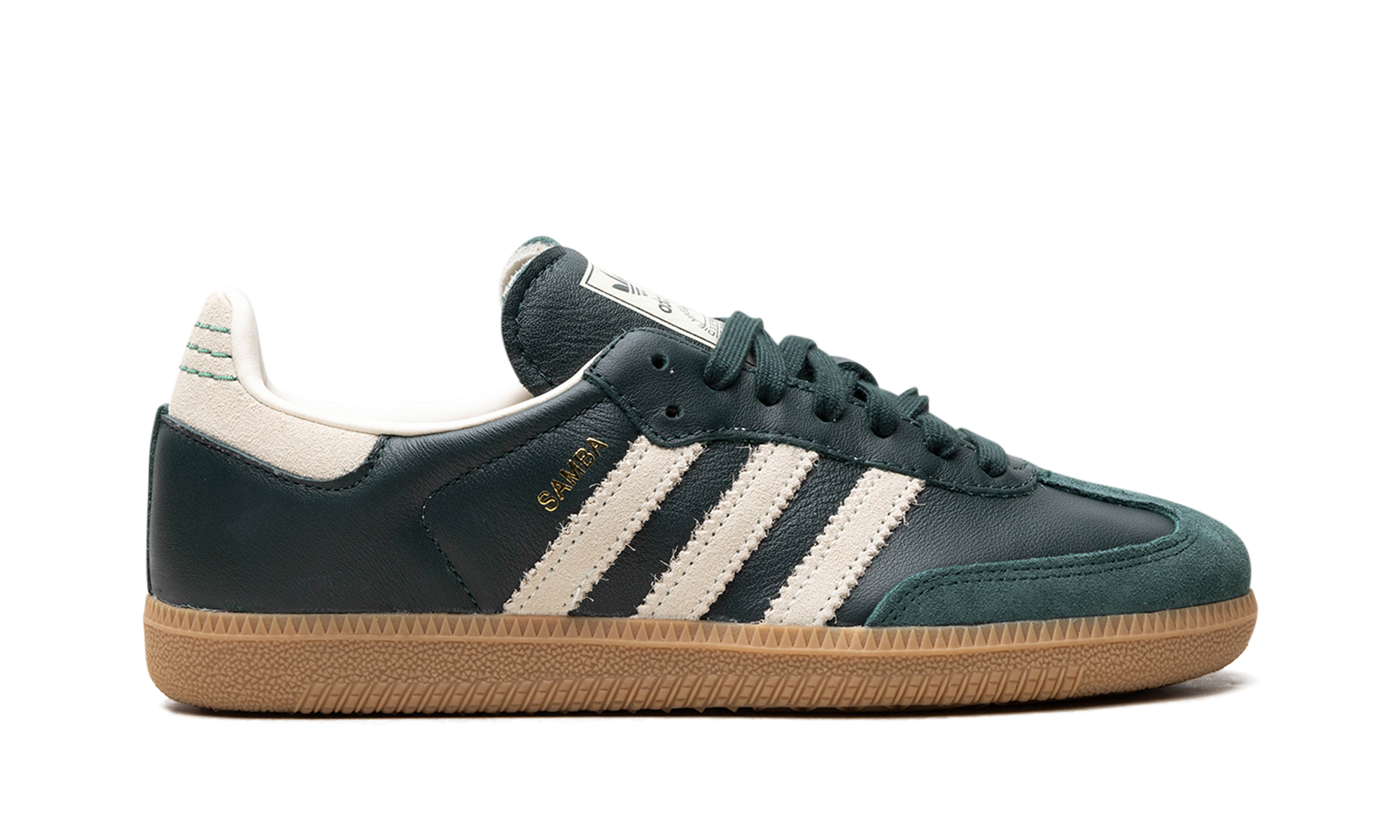 Adidas Samba OG Shadow Green Cream White Gold Metallic - resellguru.app