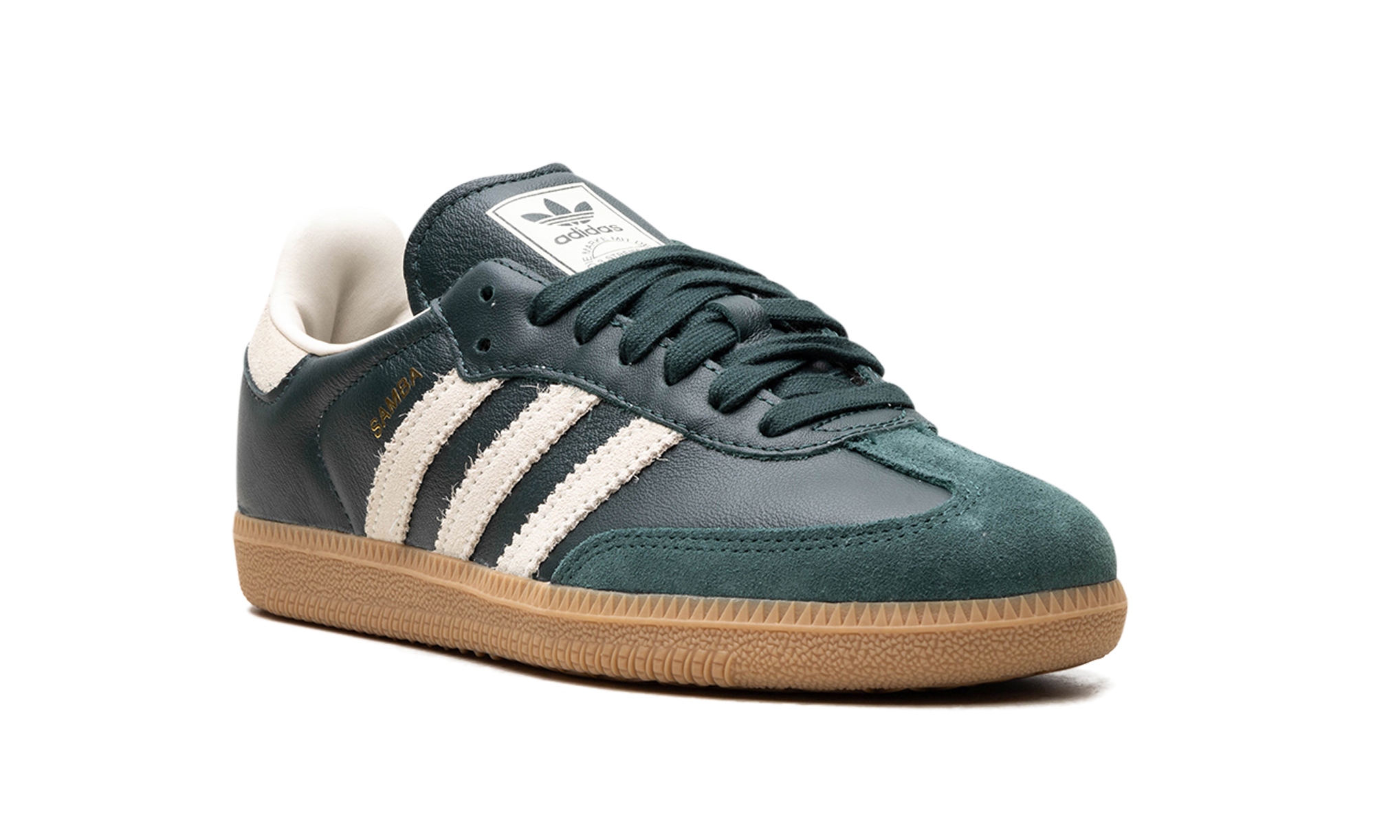 Adidas Samba OG Shadow Green Cream White Gold Metallic - resellguru.app