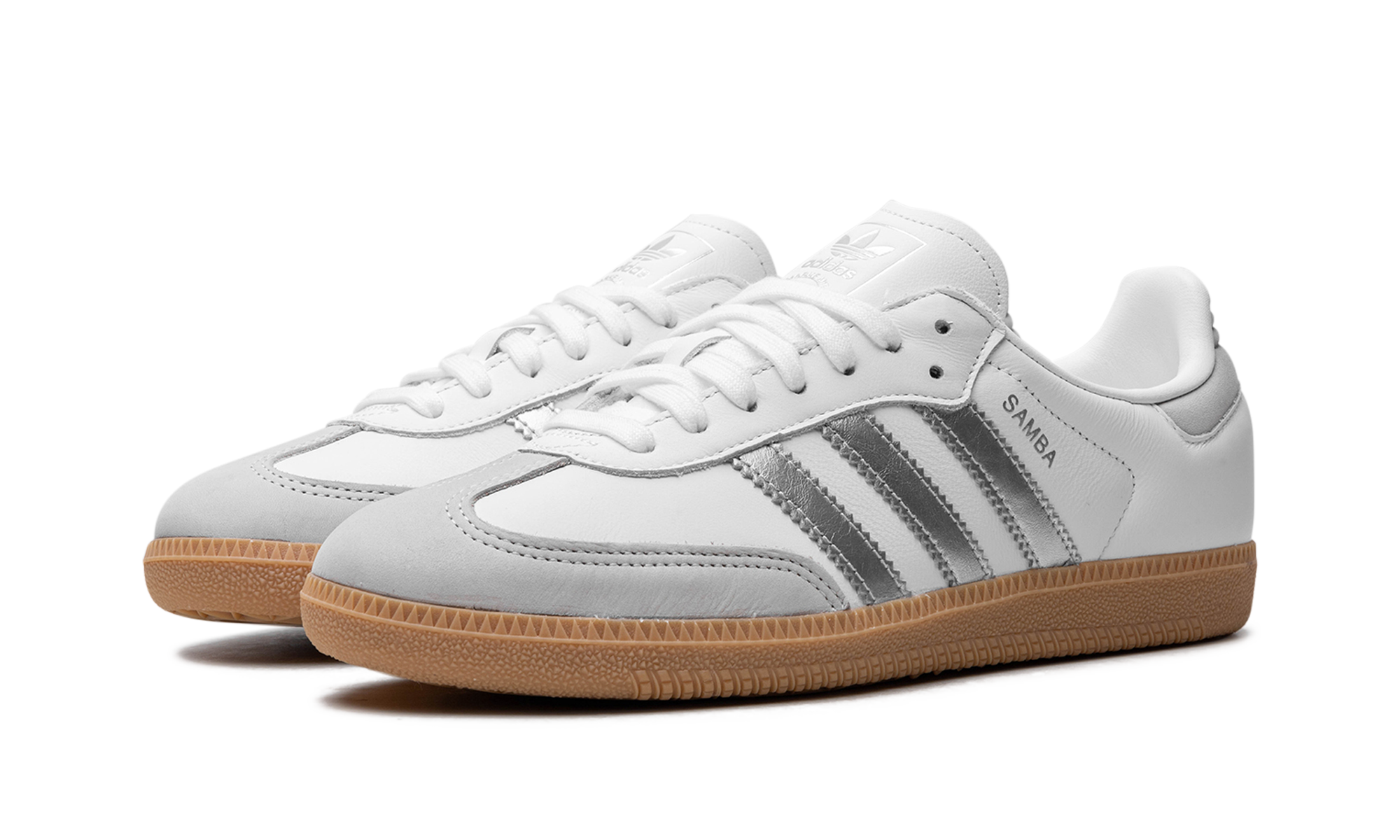 Adidas Samba OG White Silver Metallic Grey - resellguru.app