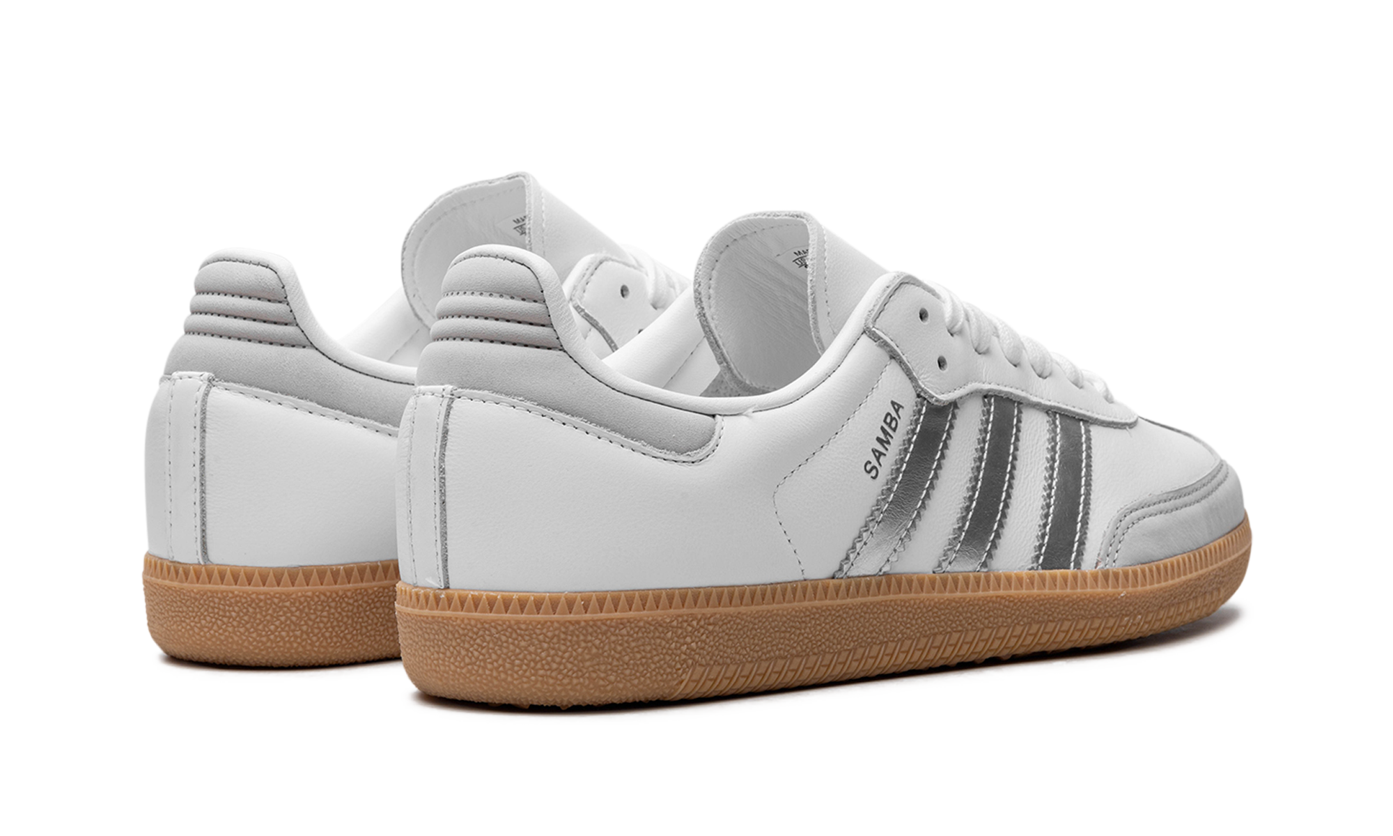 Adidas Samba OG White Silver Metallic Grey - resellguru.app