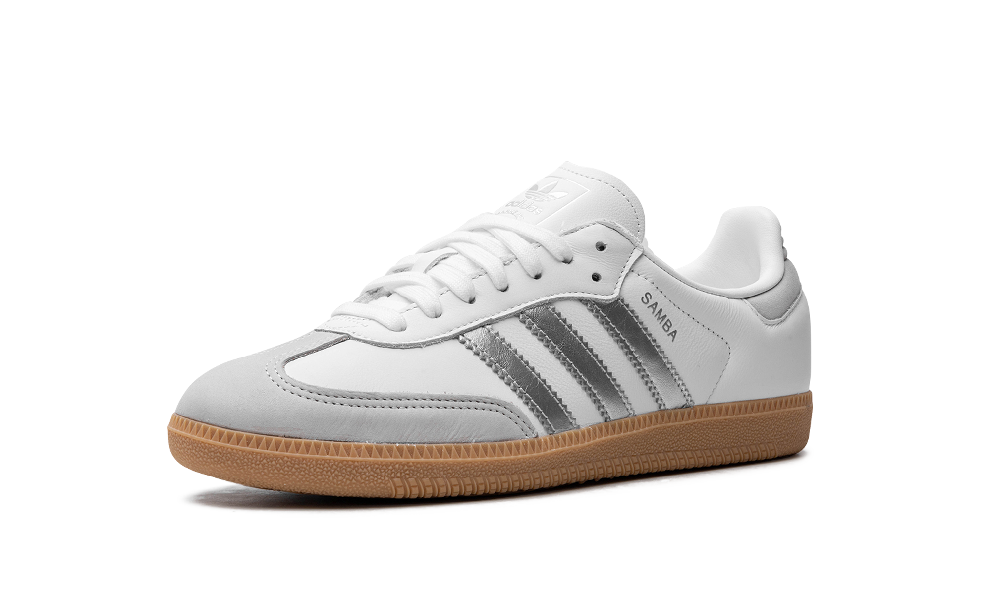 Adidas Samba OG White Silver Metallic Grey - resellguru.app