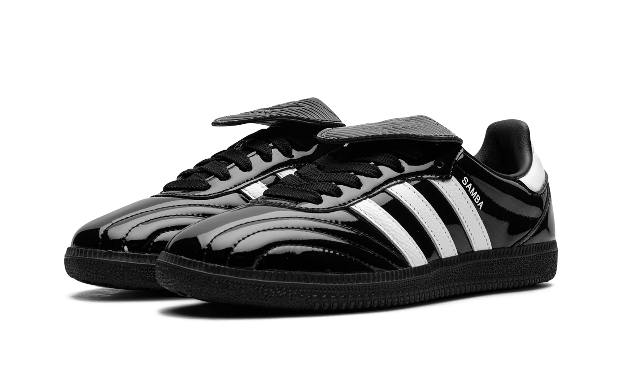 Adidas Samba LT Core Black Patent Leather - resellguru.app