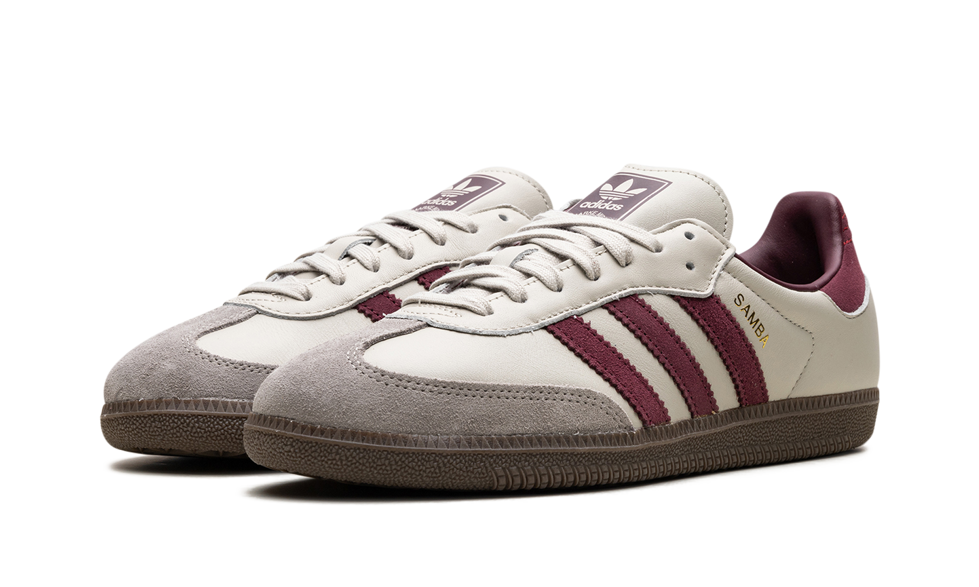 Adidas Samba OG Putty Grey Maroon - resellguru.app