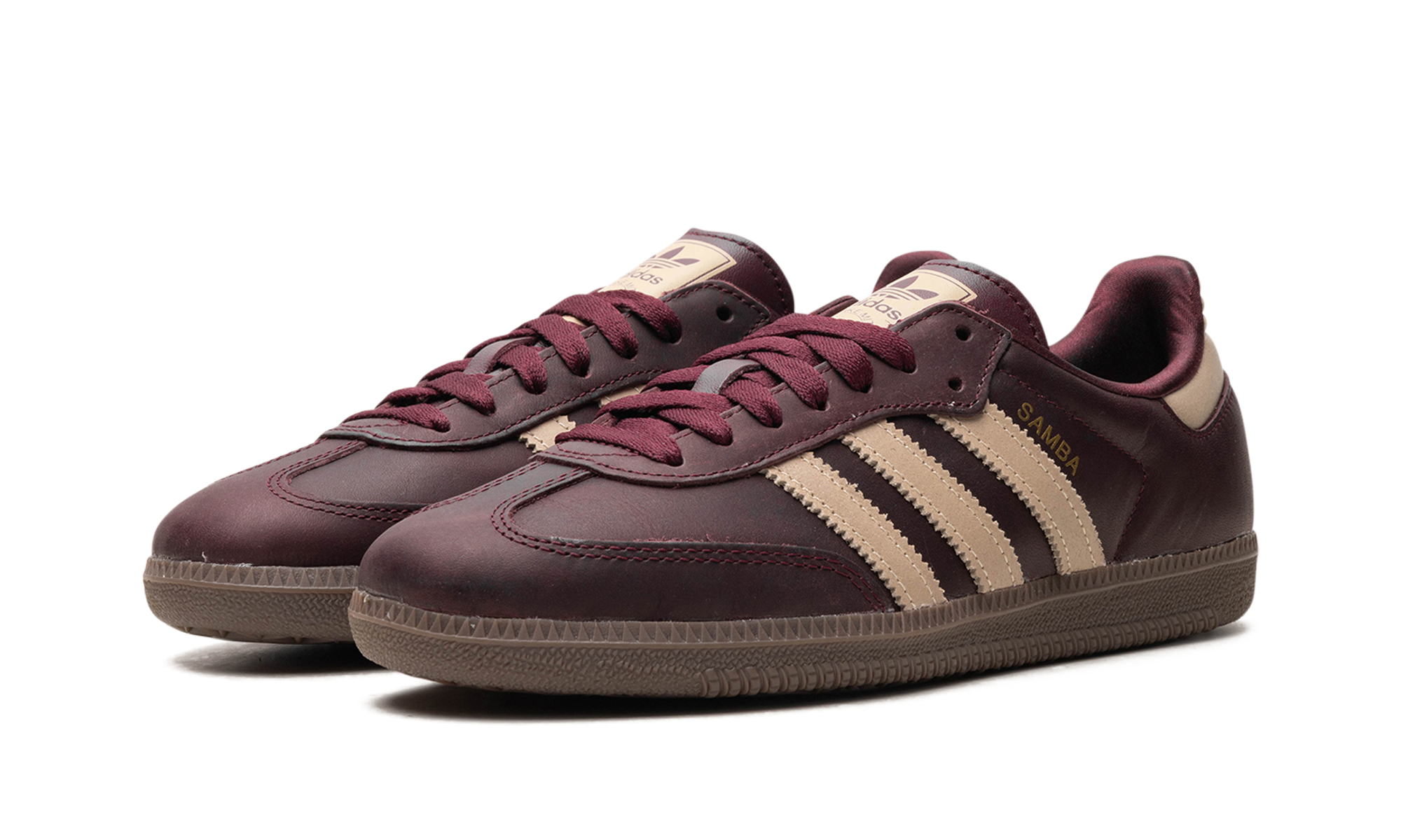 Adidas Samba OG Maroon Crystal Sand - resellguru.app