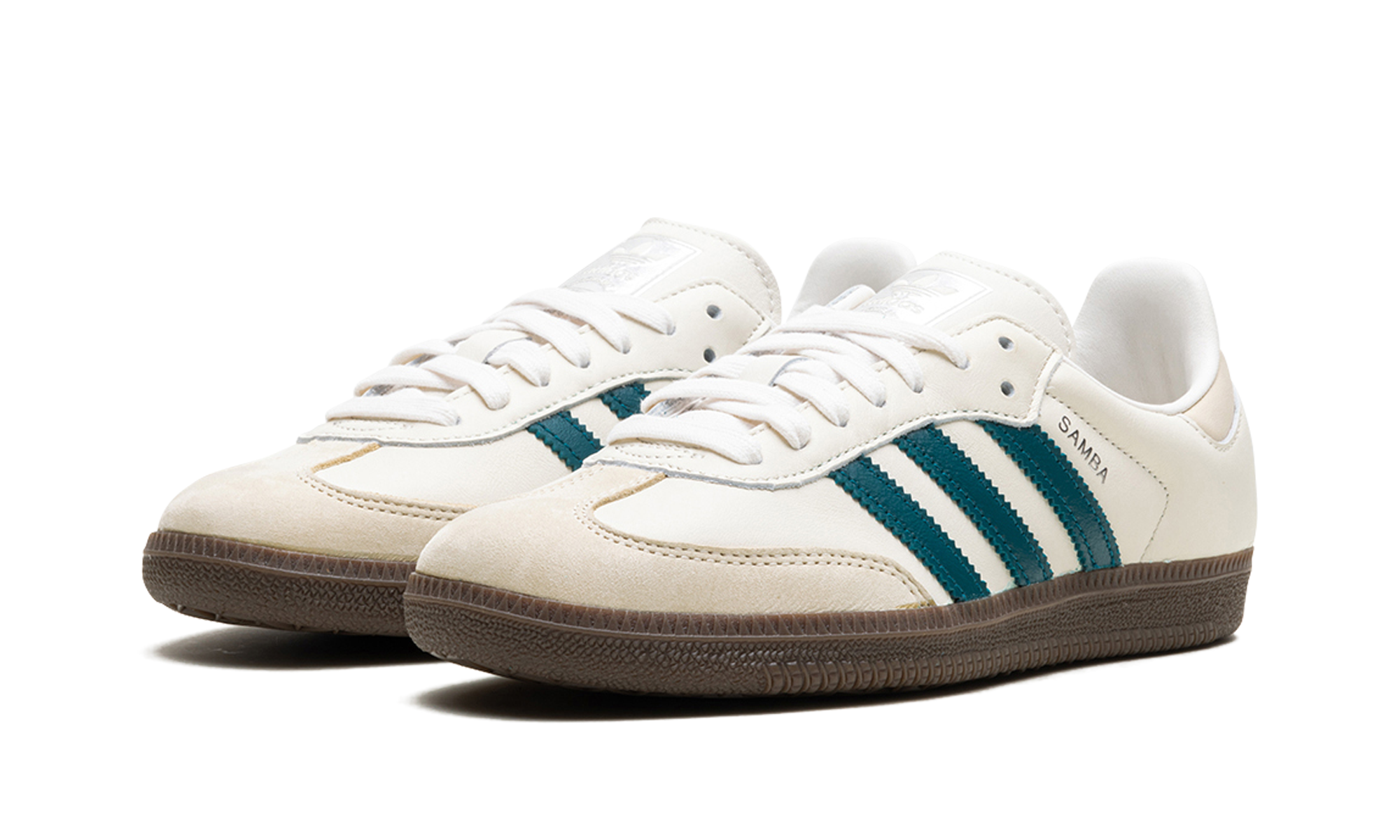 Adidas Samba OG Cloud White Legacy Teal - resellguru.app