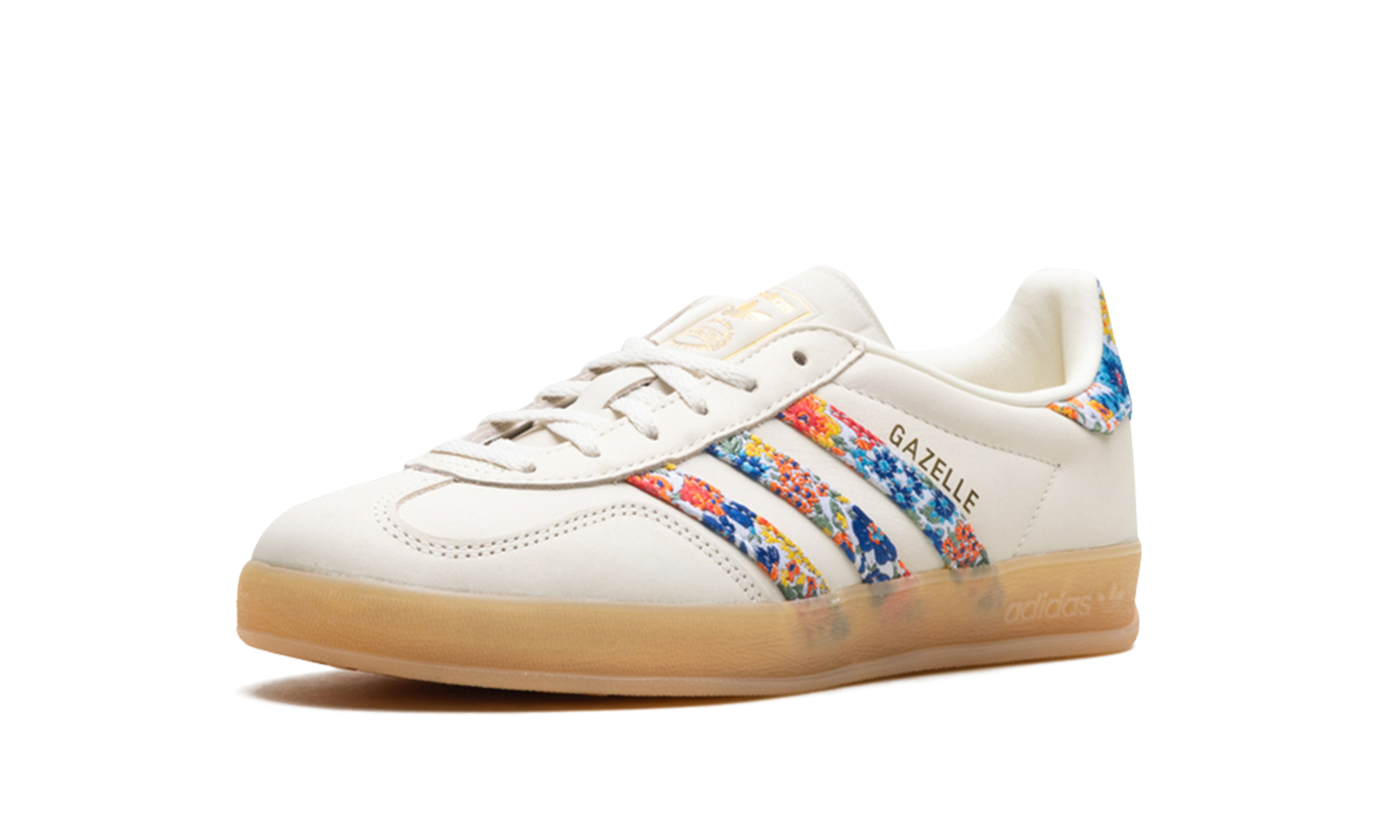 Adidas Gazelle Indoor Liberty London Floral Embroidery Stripes - resellguru.app