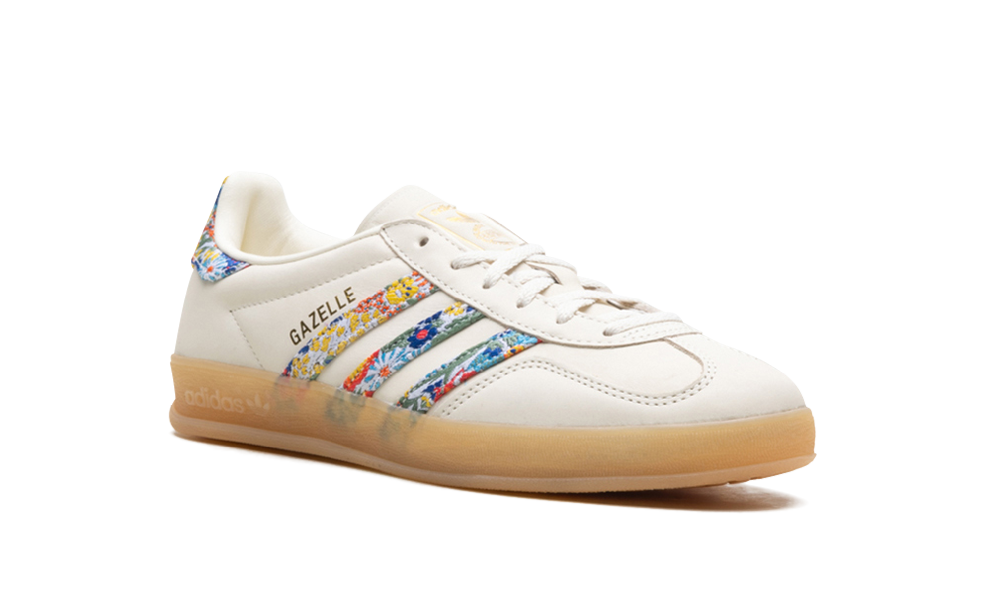 Adidas Gazelle Indoor Liberty London Floral Embroidery Stripes - resellguru.app