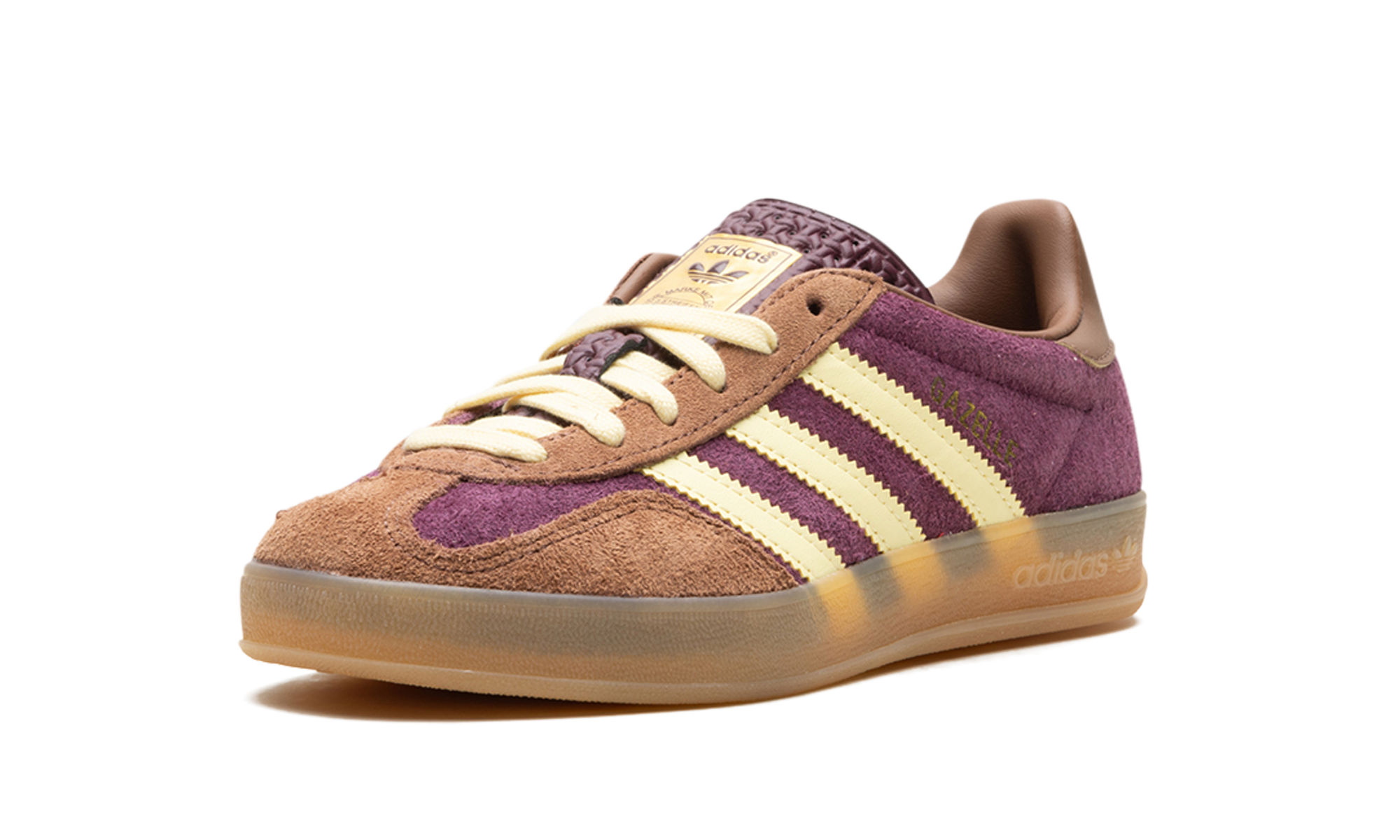 Adidas Gazelle Indoor Maroon Almost Yellow - resellguru.app