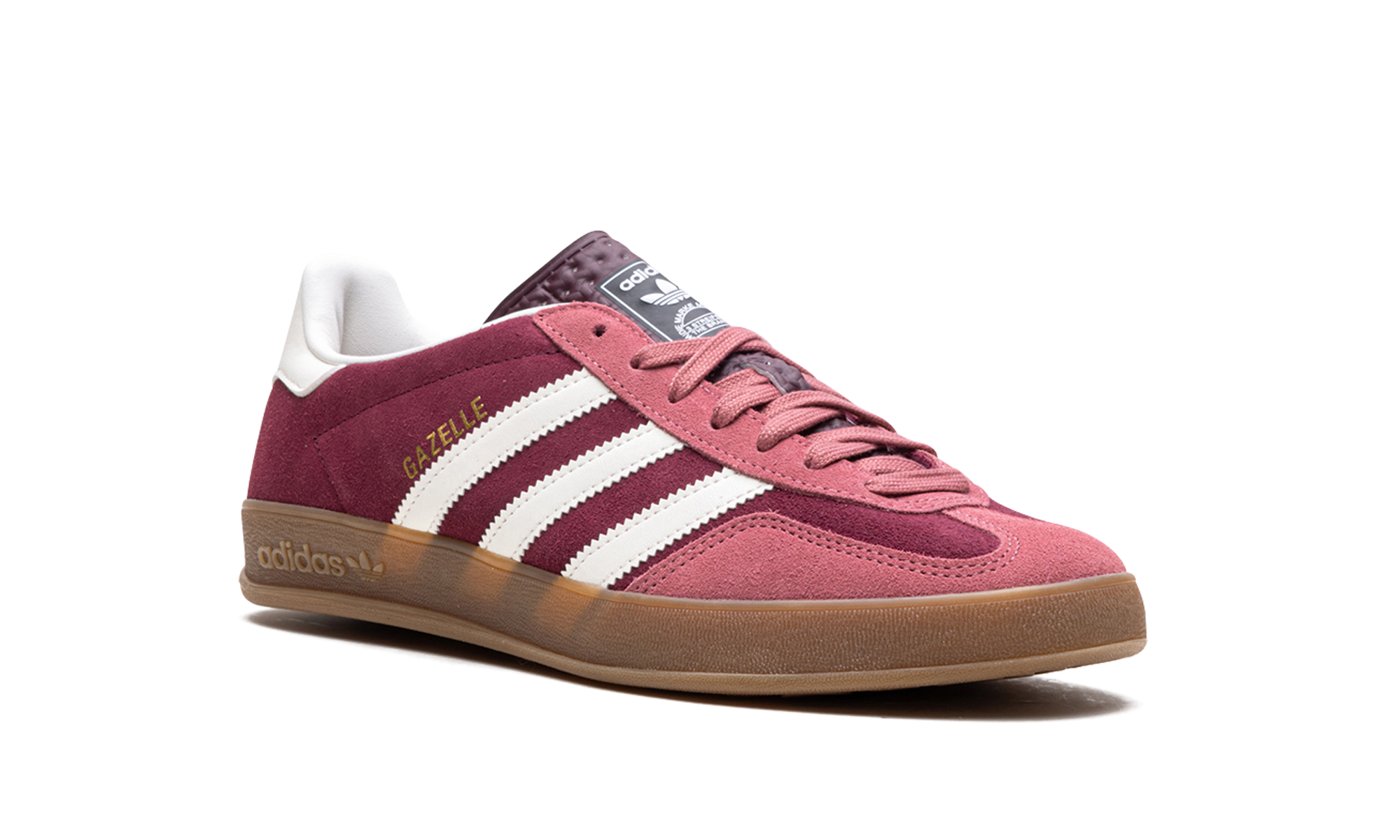 Adidas Gazelle Indoor Maroon Preloved Crimson - resellguru.app