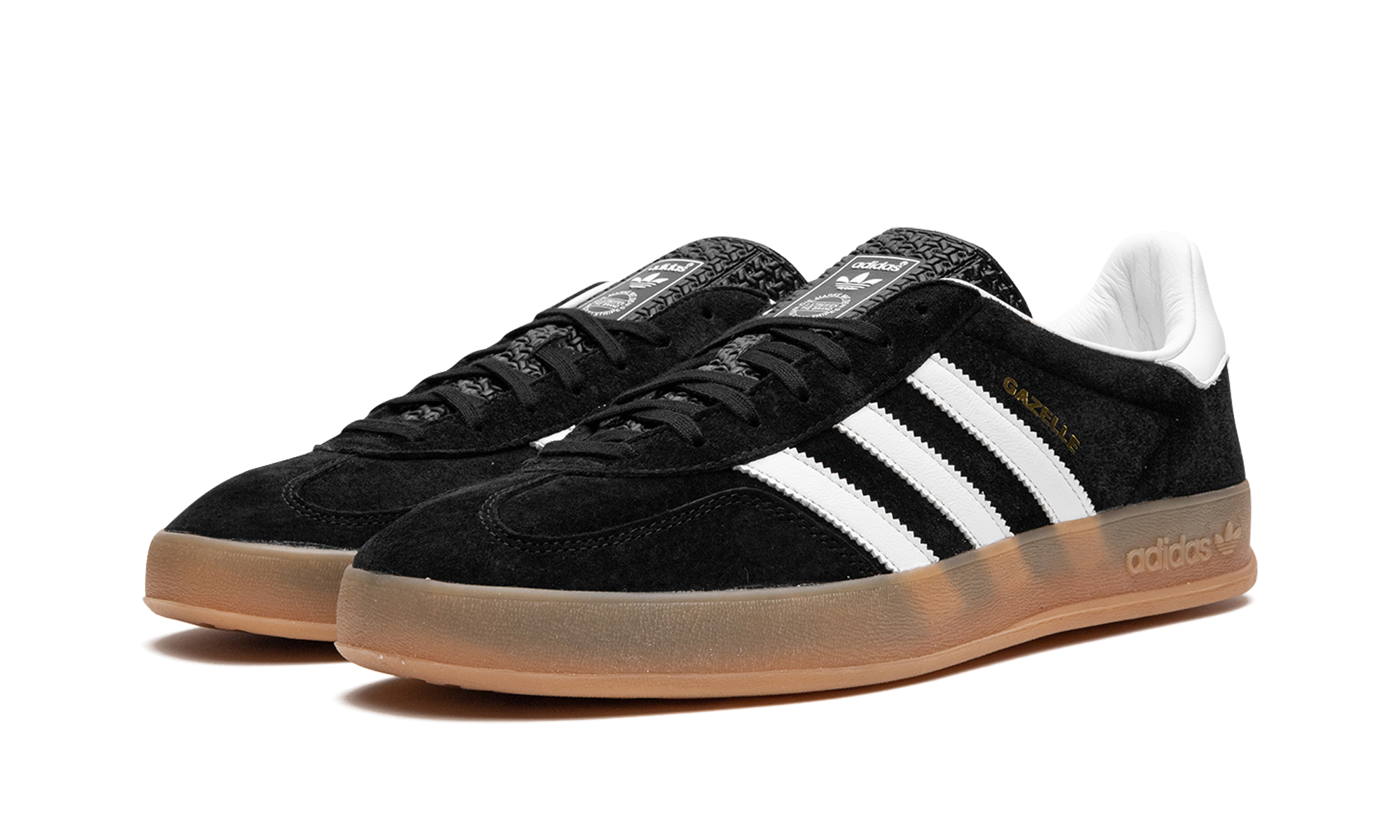 Adidas Gazelle Black White Gum - resellguru.app